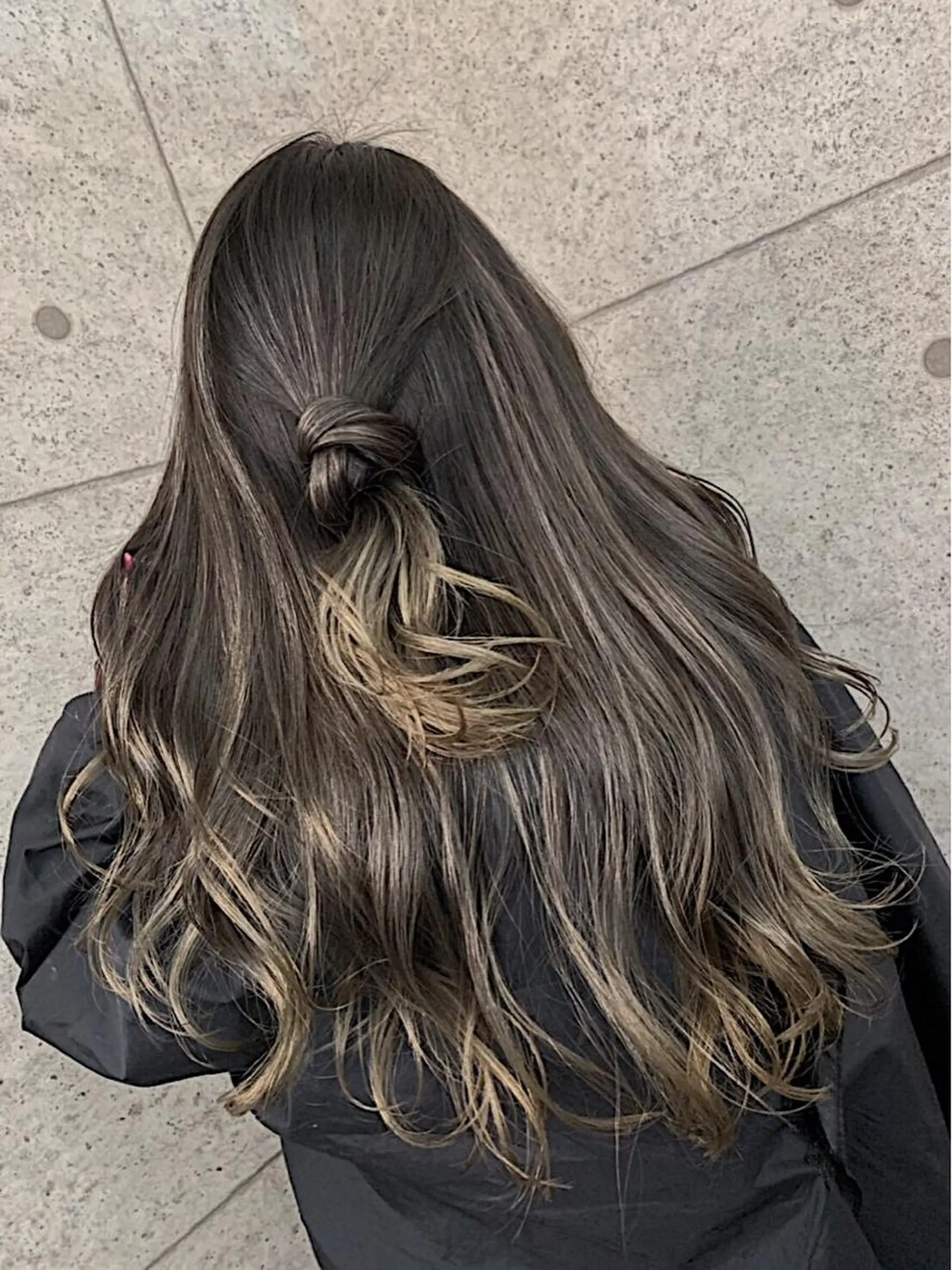 ロング カラー ヘアアレンジ バレイヤージュ ブリーチ ケアブリーチ ケアカラー グラデーションカラー ヘアカラー トリートメント ✨ハイクオリティ✨ 山本香也のヘアスタイル