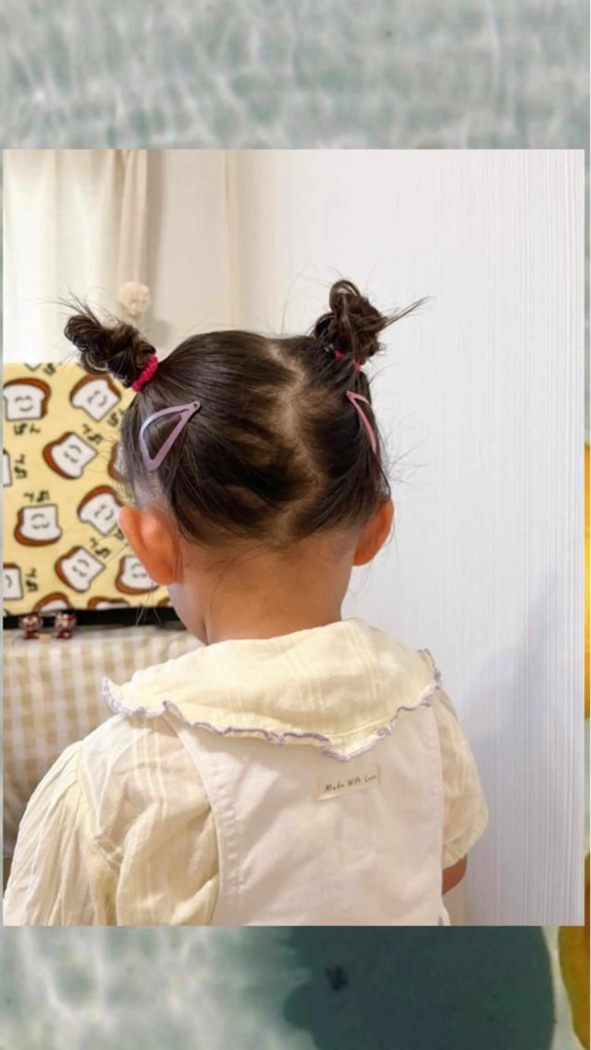 ヘアアレンジ キッズ 簡単アレンジ irwi/イルウィ所属・miku🎀門前仲町 ブリーチ・レイヤーのヘアスタイル