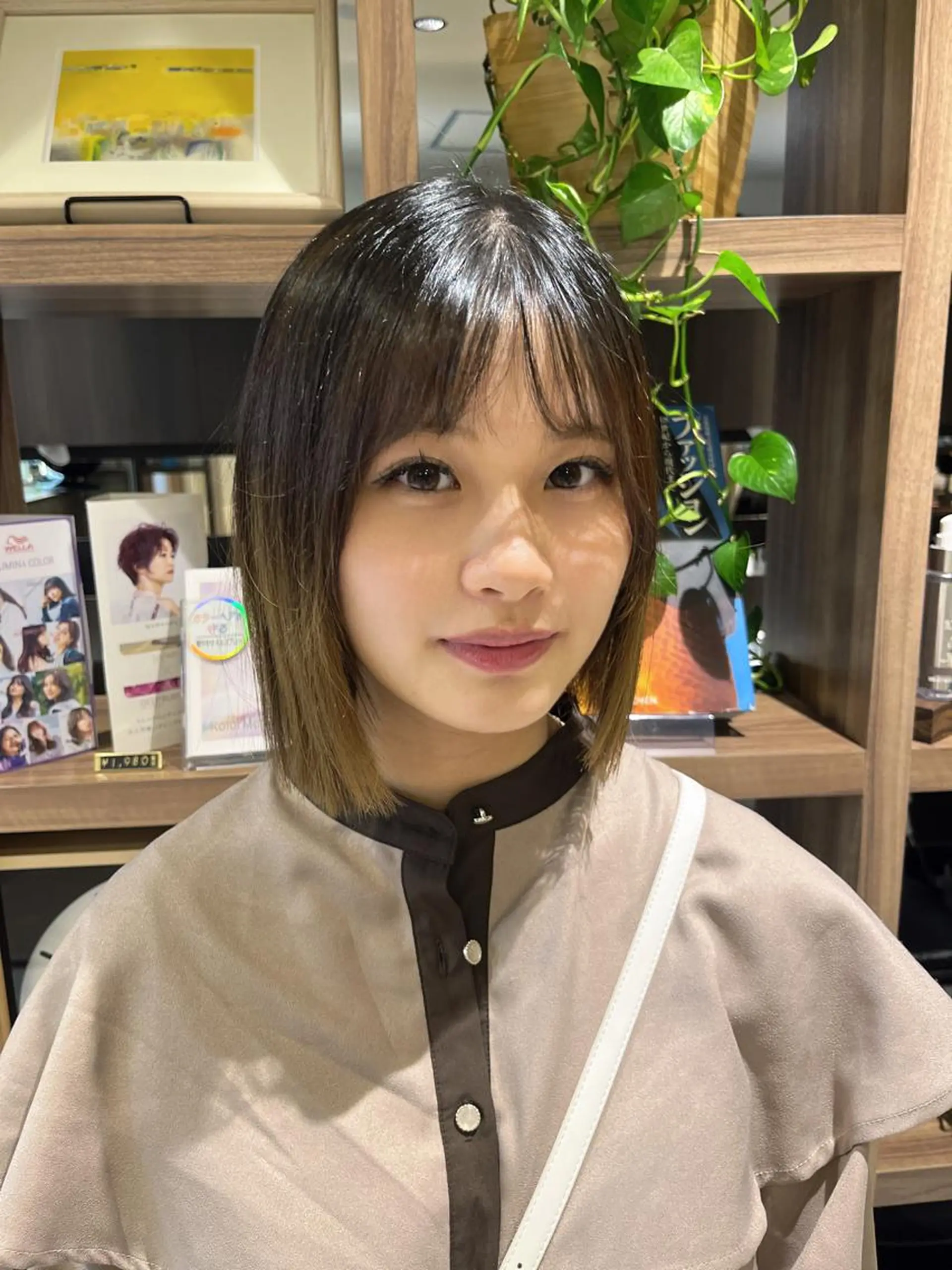 ミディアム ボブ dogstar小林諒 レイヤー/パーマのヘアスタイル