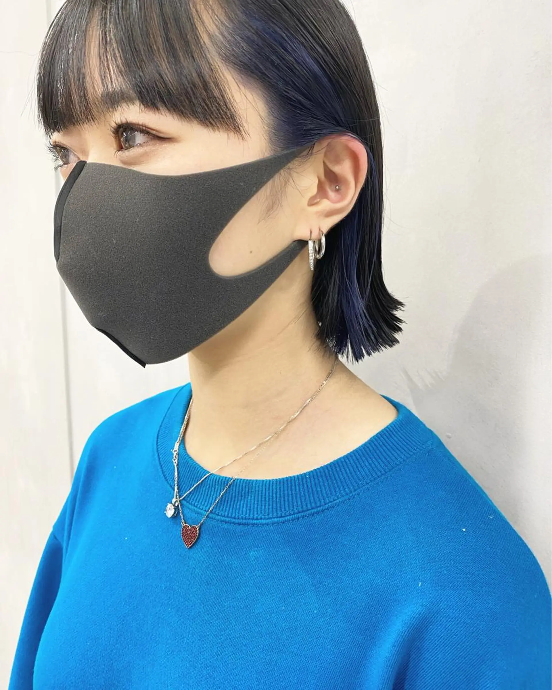 ミディアム 🌈モテ色 村上のぶきのヘアスタイル