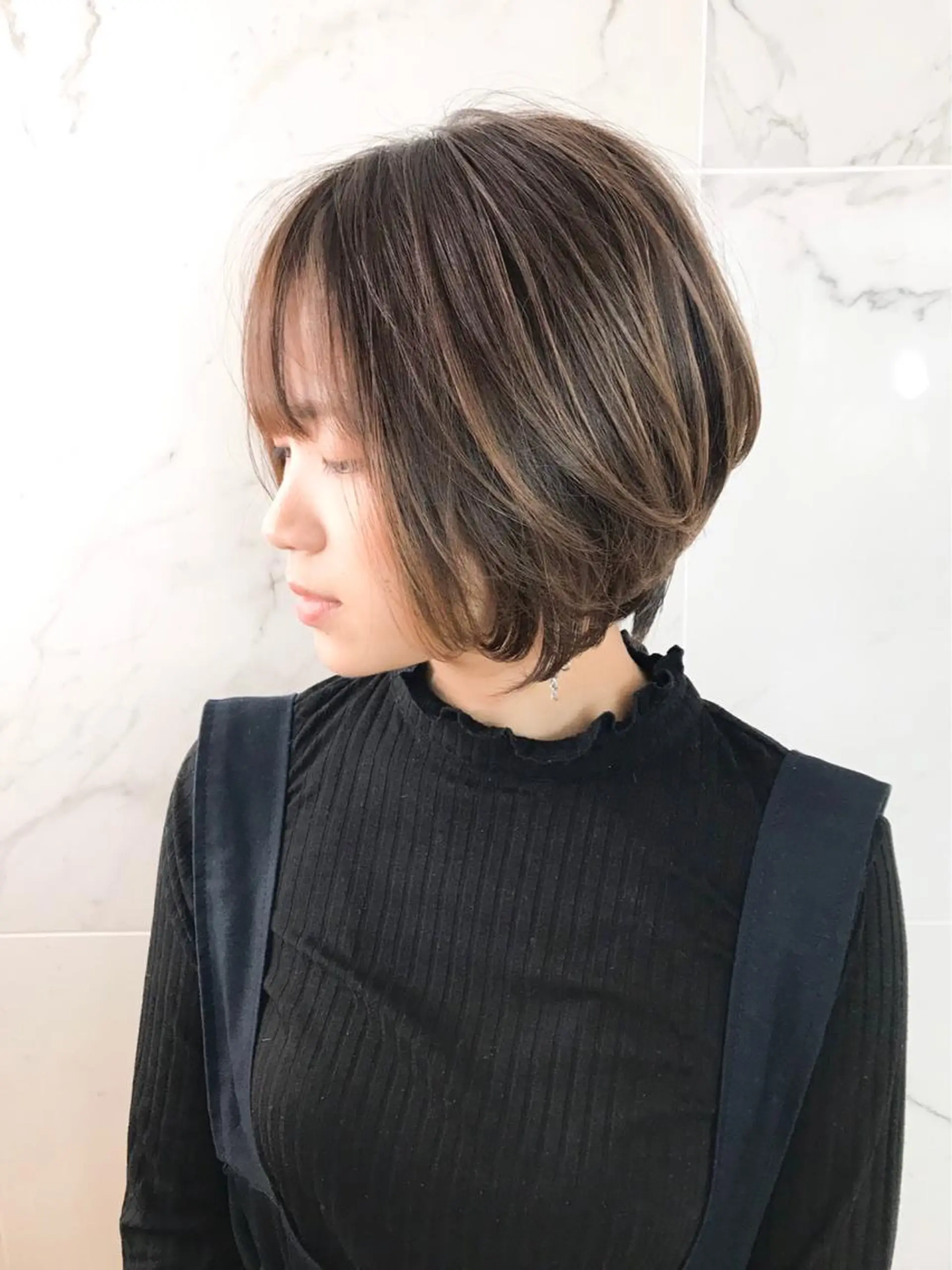 ショート 髪質改善IENA店長 小泉拓のヘアスタイル