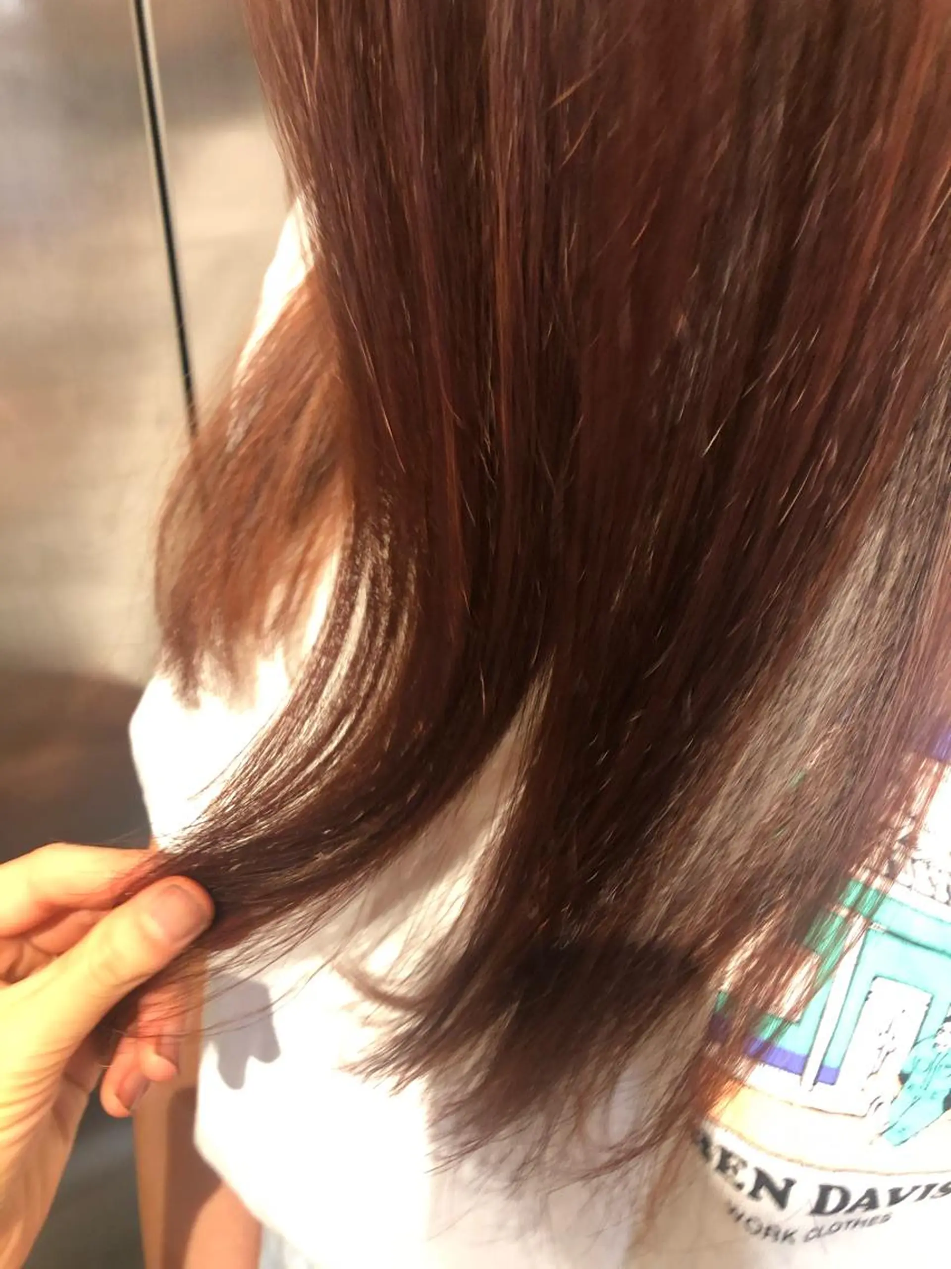 ロング カラー 斉藤 瑞恵のヘアスタイル