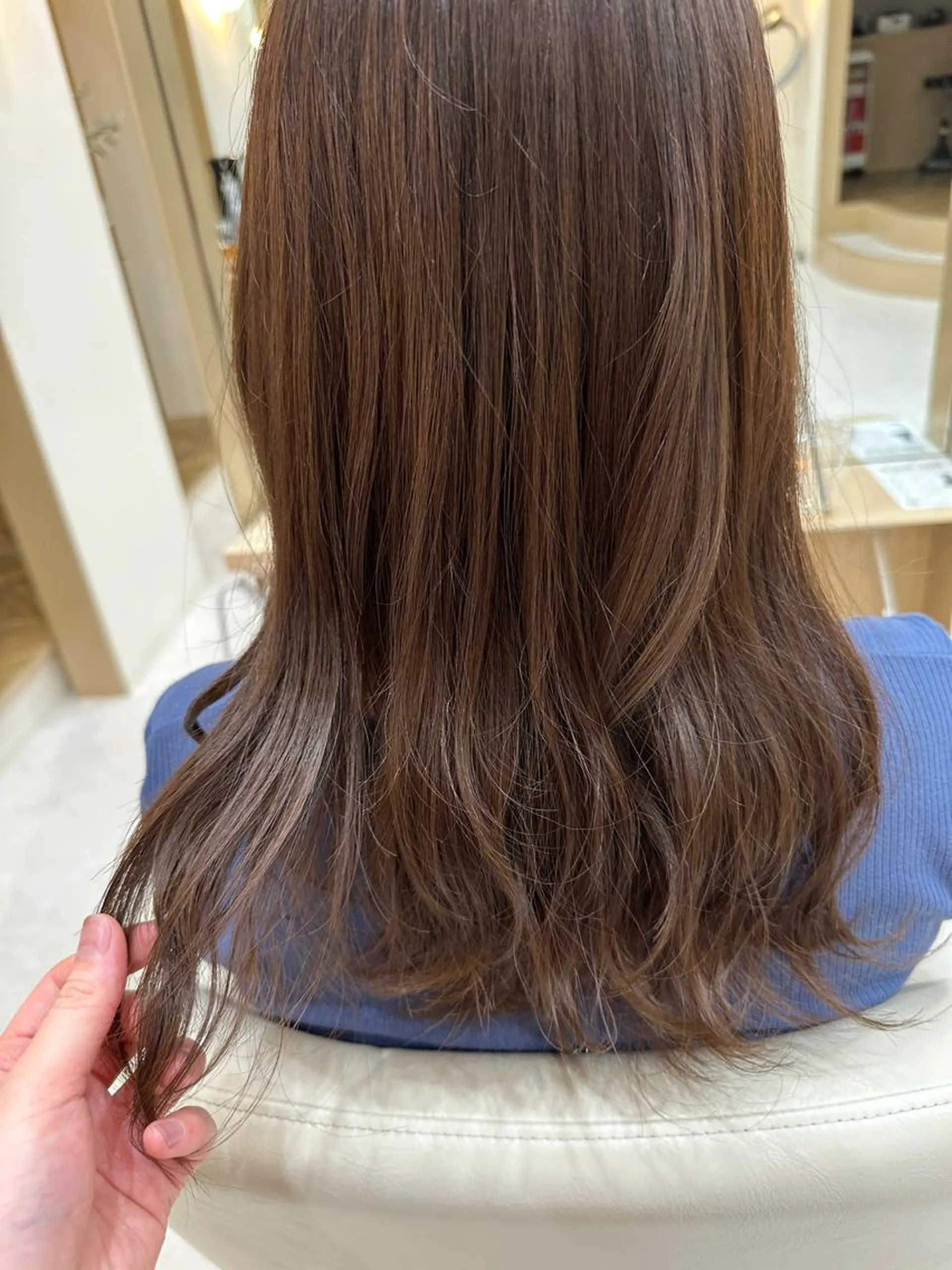 ミディアム カラー レイヤー/ショート 新潟/阿部萌花🎀のヘアスタイル
