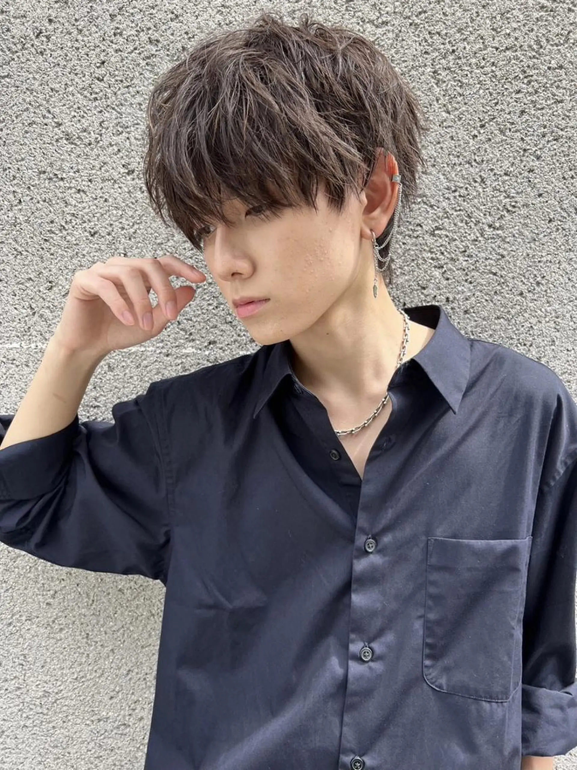 メンズ 🍒暖色艶カラー 🍒FUKA🍒横浜のヘアスタイル