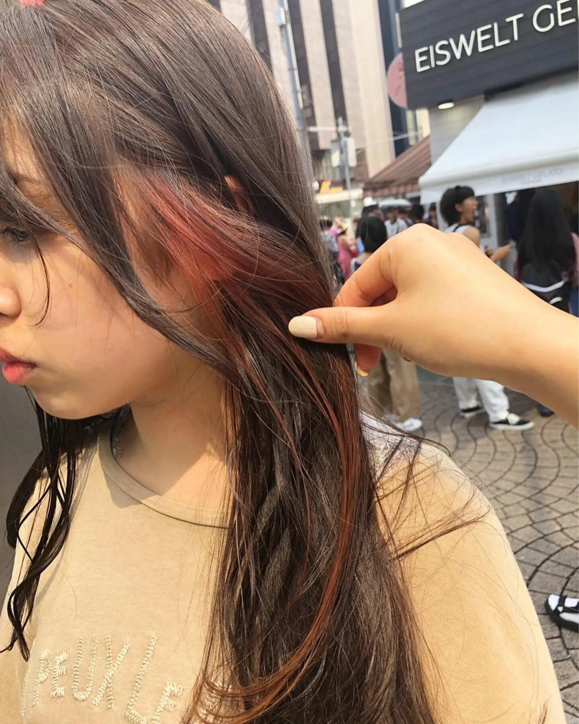 ロング カラー ヘアアレンジ メンズ キッズ ネイル マツエク・マツパ GO TODAY SHAiRE SALON所属・透明感カラー🤎 ゆりのヘアスタイル
