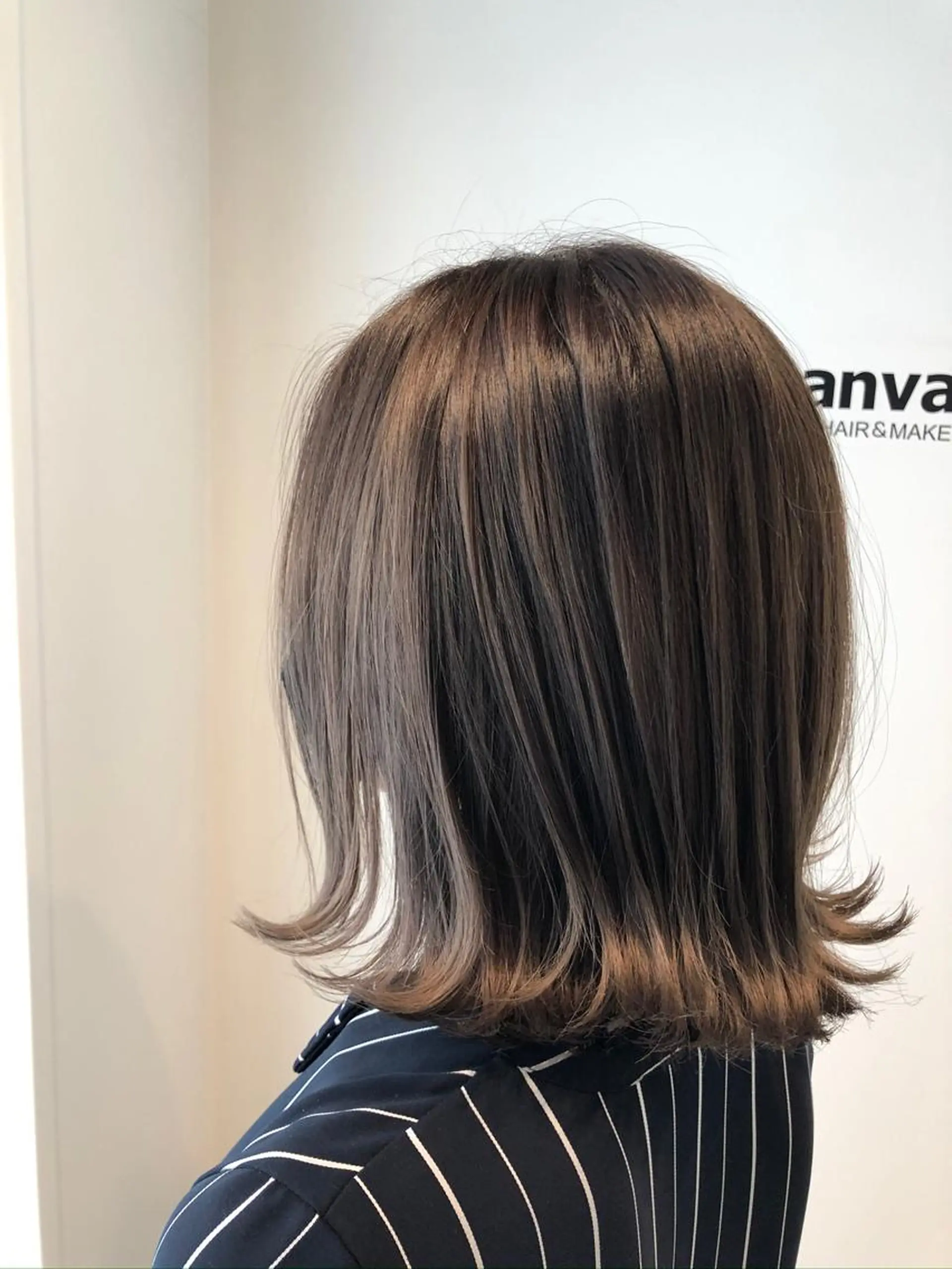 ミディアム カラー カット ヘアカラー ✨上品可愛い 垢抜けカラー/後藤✨のヘアスタイル