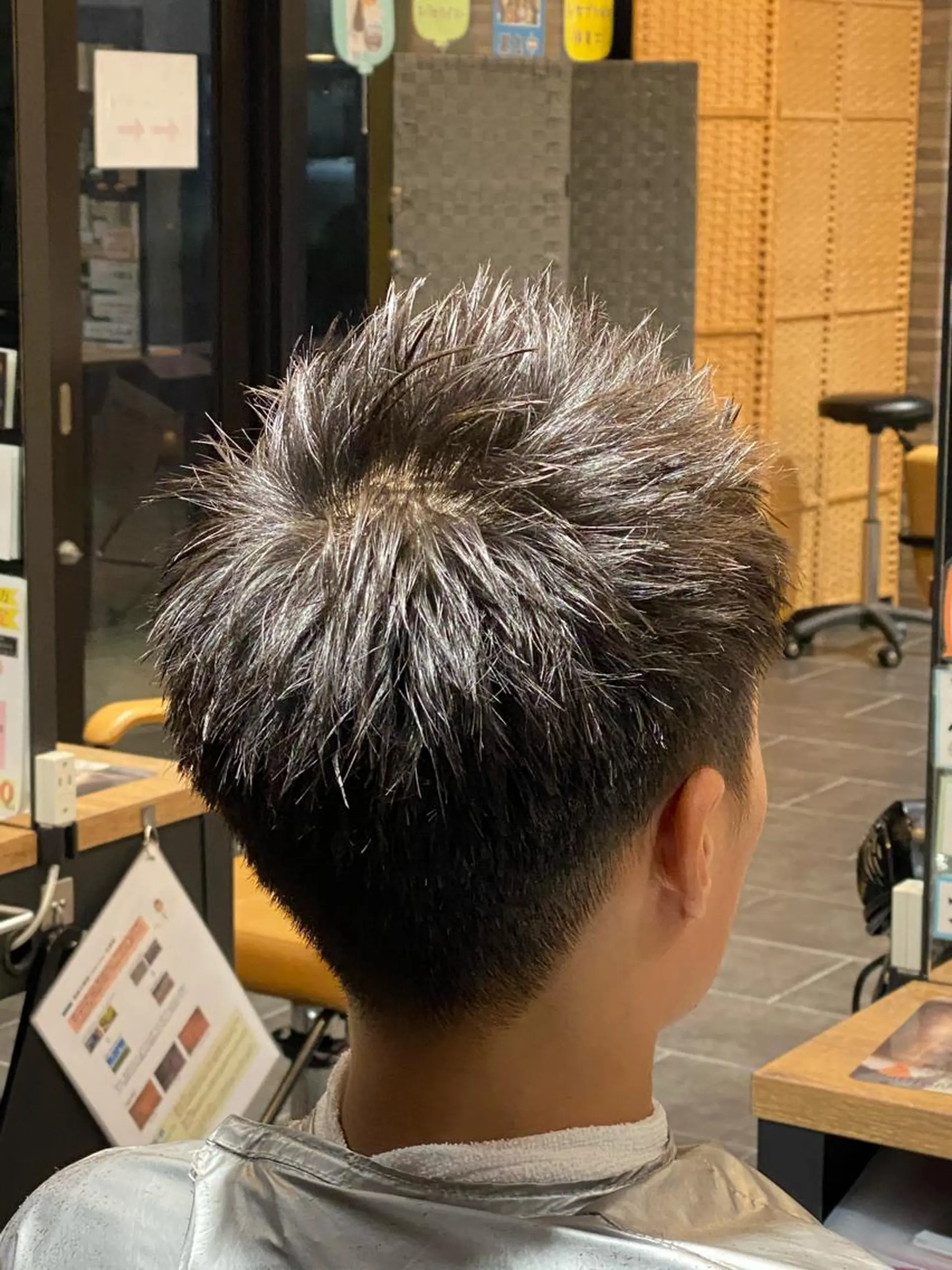 メンズ 尾崎 優也のヘアスタイル