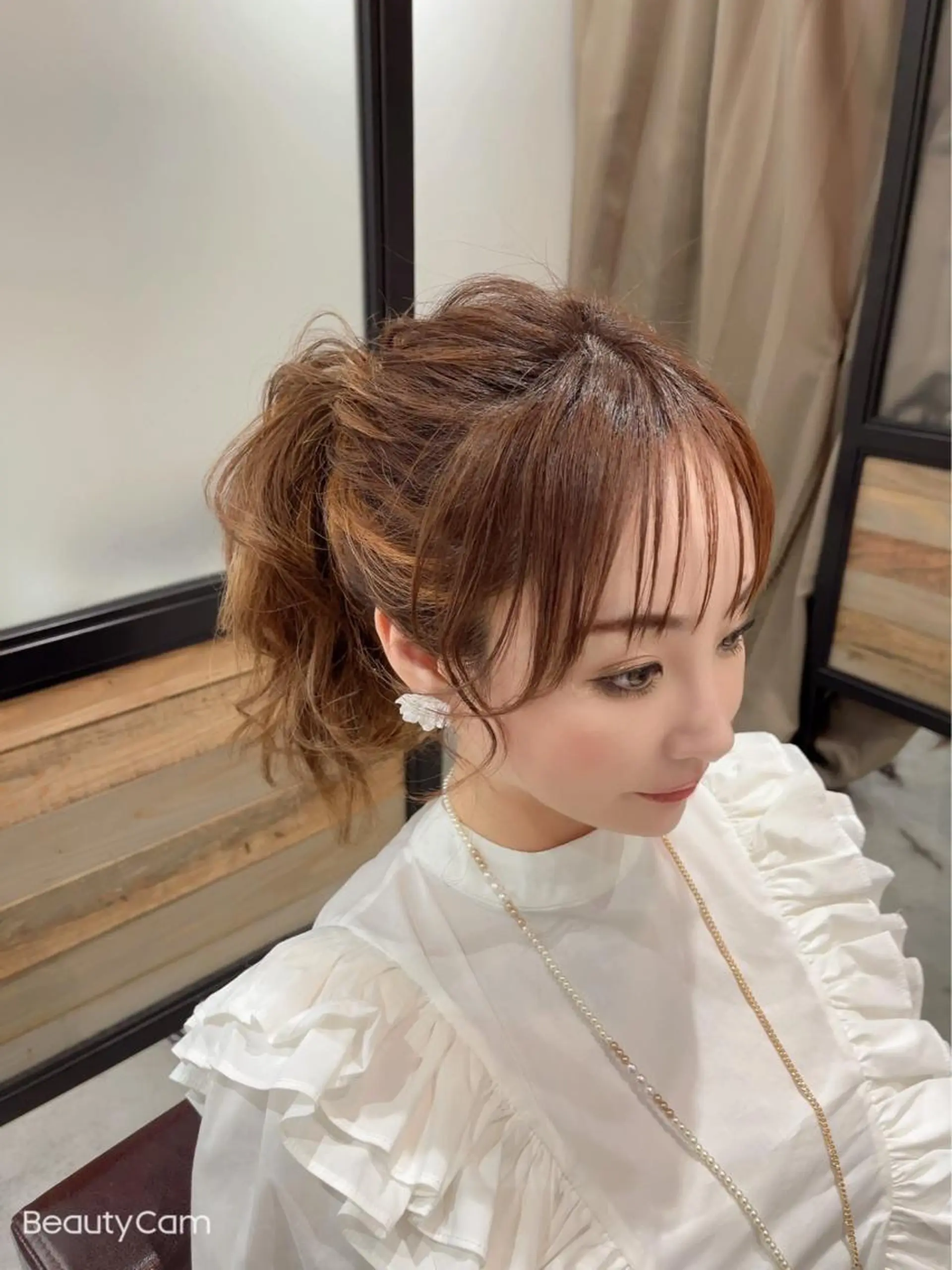 ヘアアレンジ ポニーテール ヘアセット LITTLE _KATOのヘアスタイル