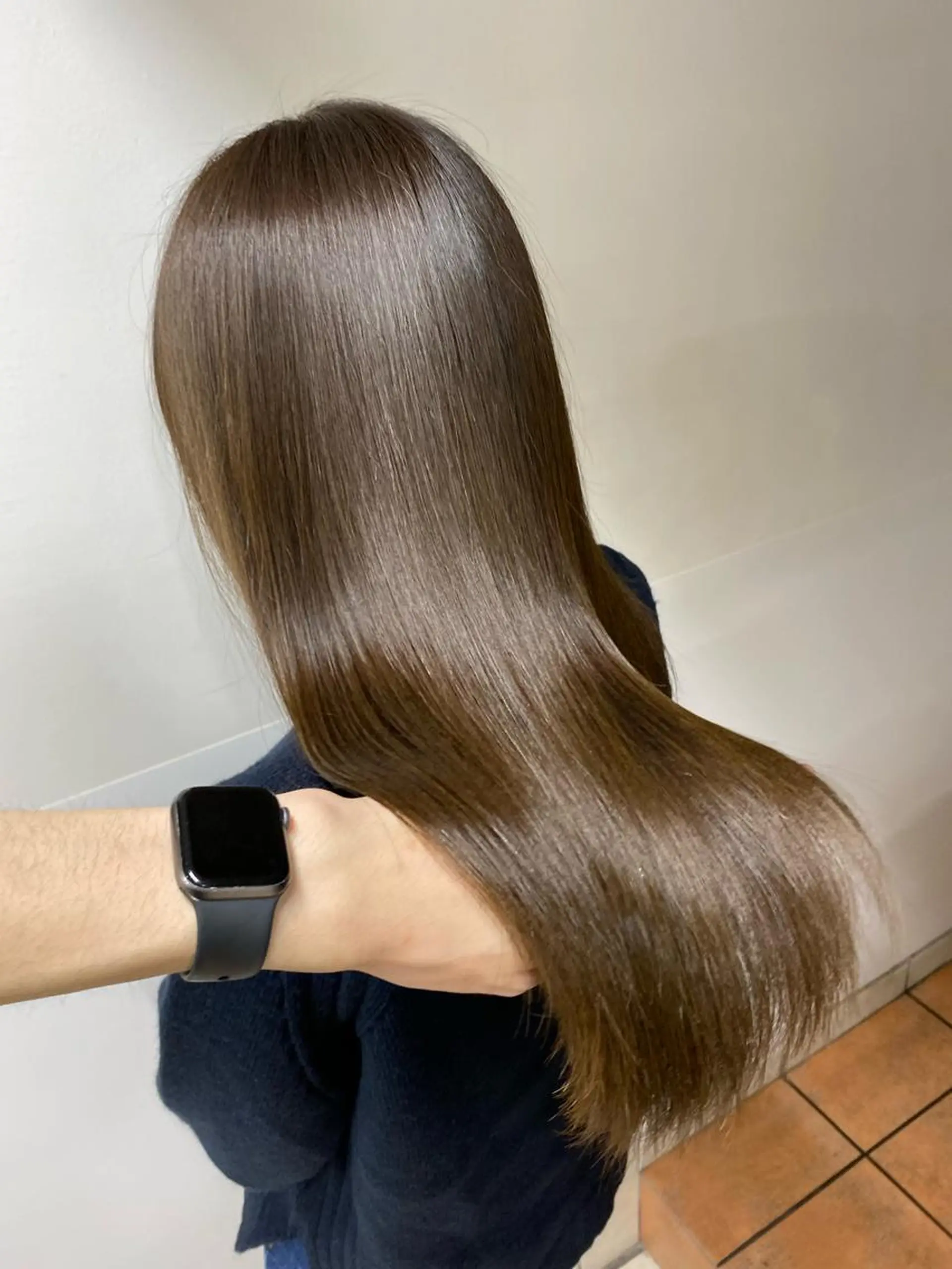 ロング メンズ特化 刈り上げない/金井のヘアスタイル