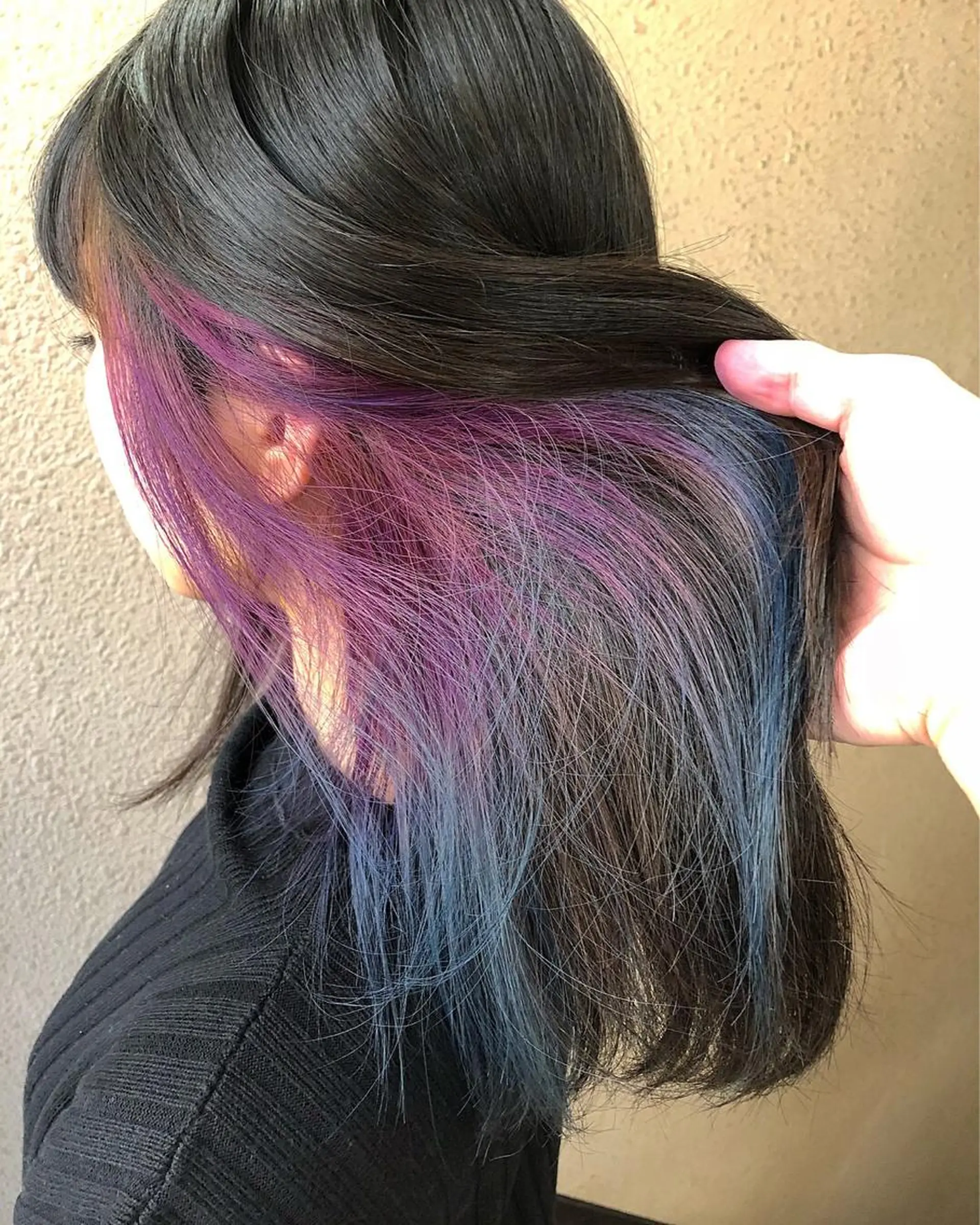 セミロング カラー パーマ ヘアアレンジ メンズ キッズ ネイル マツエク・マツパ メンズインナーカラー インナーカラー 新宿/髪質改善/ 美髪矯正✨浅江通友のヘアスタイル