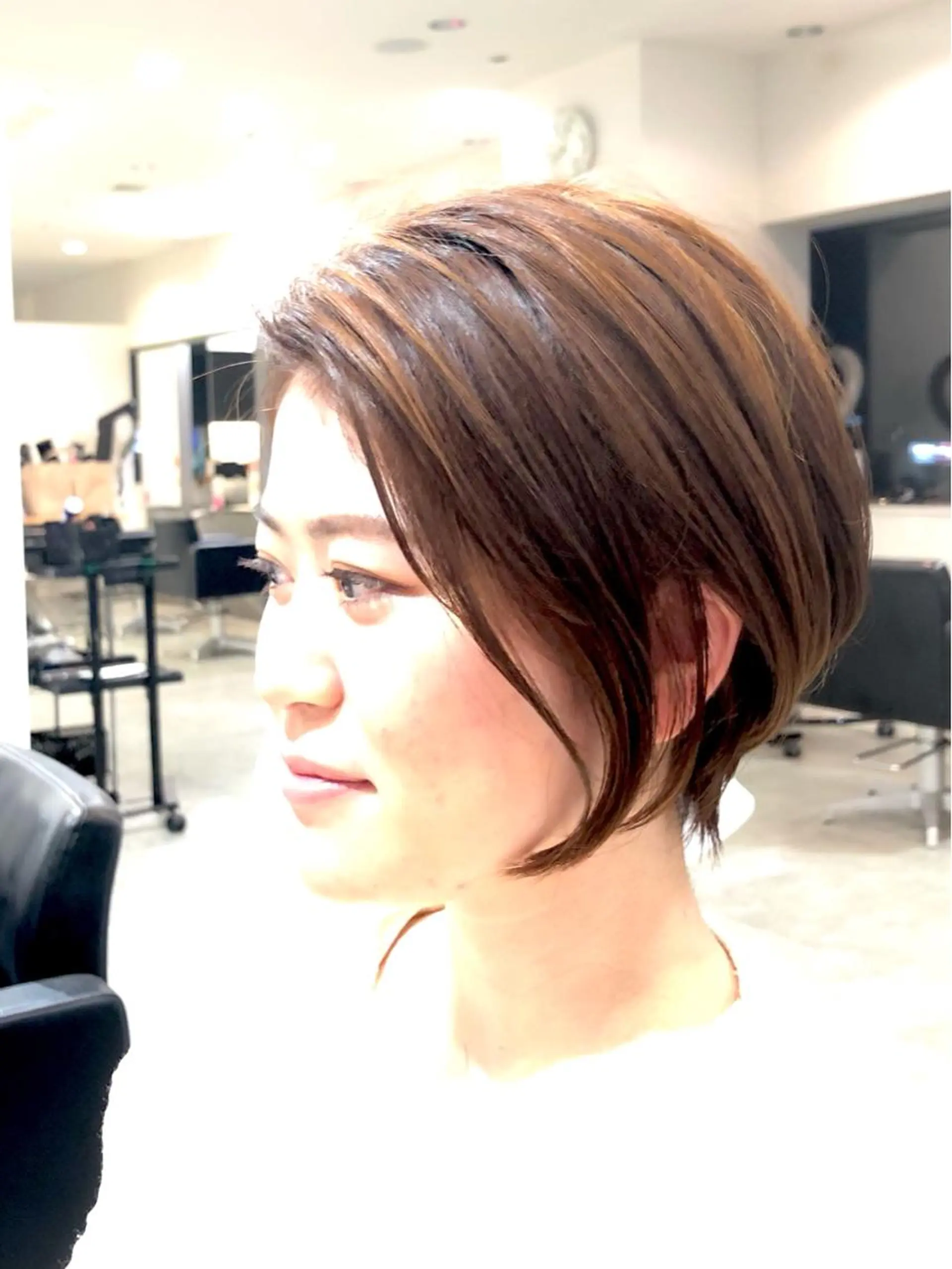 ショート カラー TELA HAIR 大網店所属・TELAHAIRマネ ージャー島袋昂也のヘアスタイル