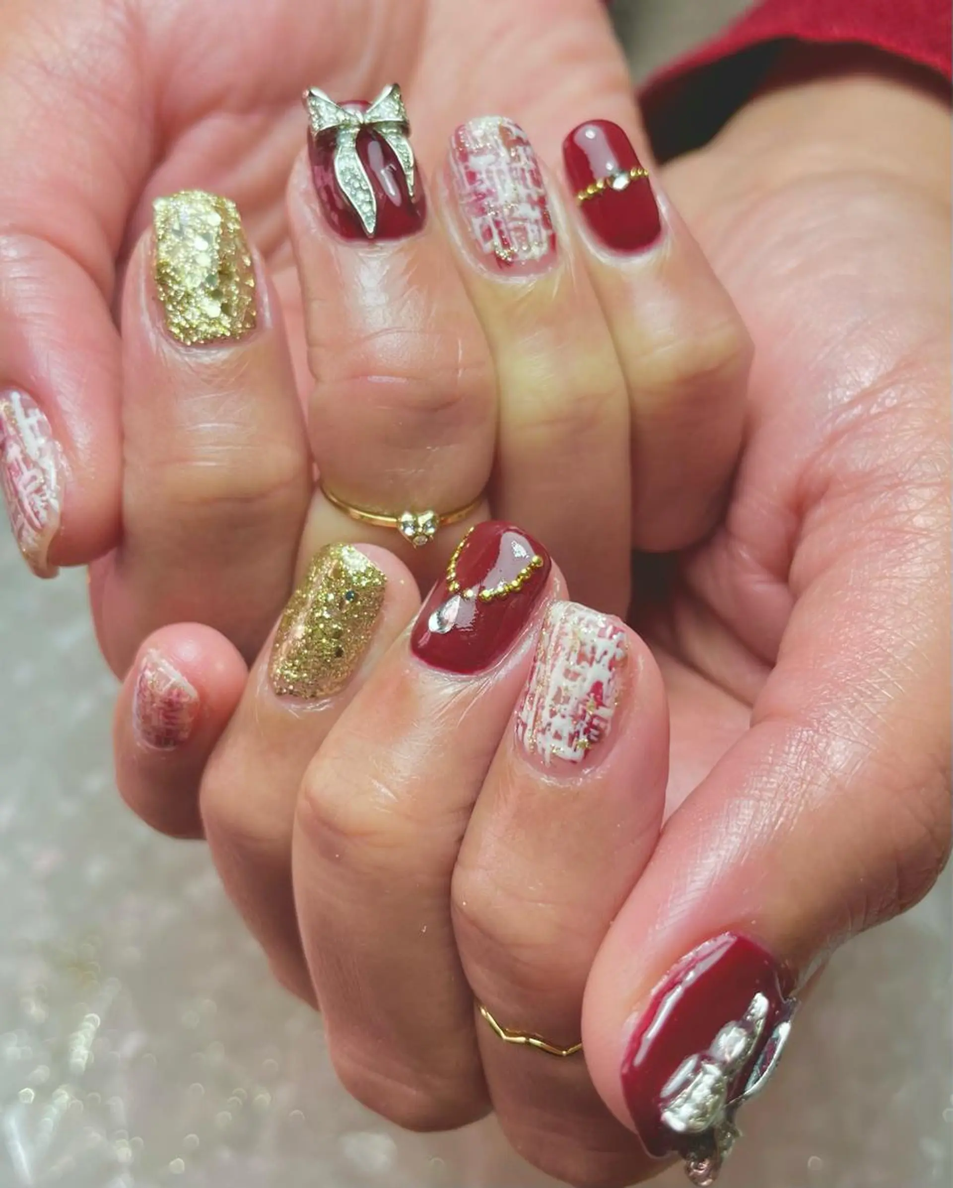 ネイル 加瀬 アンジェリーのネイルデザイン