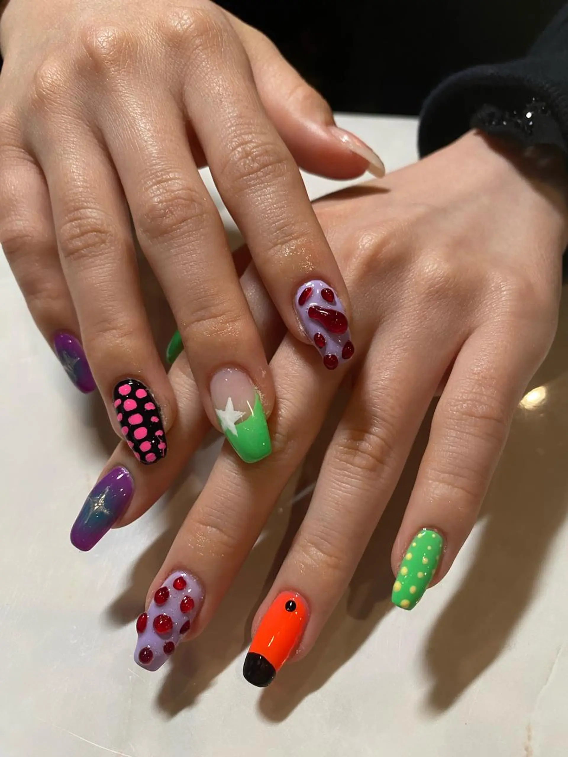 ネイル 持ち込み ハンドネイル lillion nail salon所属・Ru nail♡のネイルデザイン