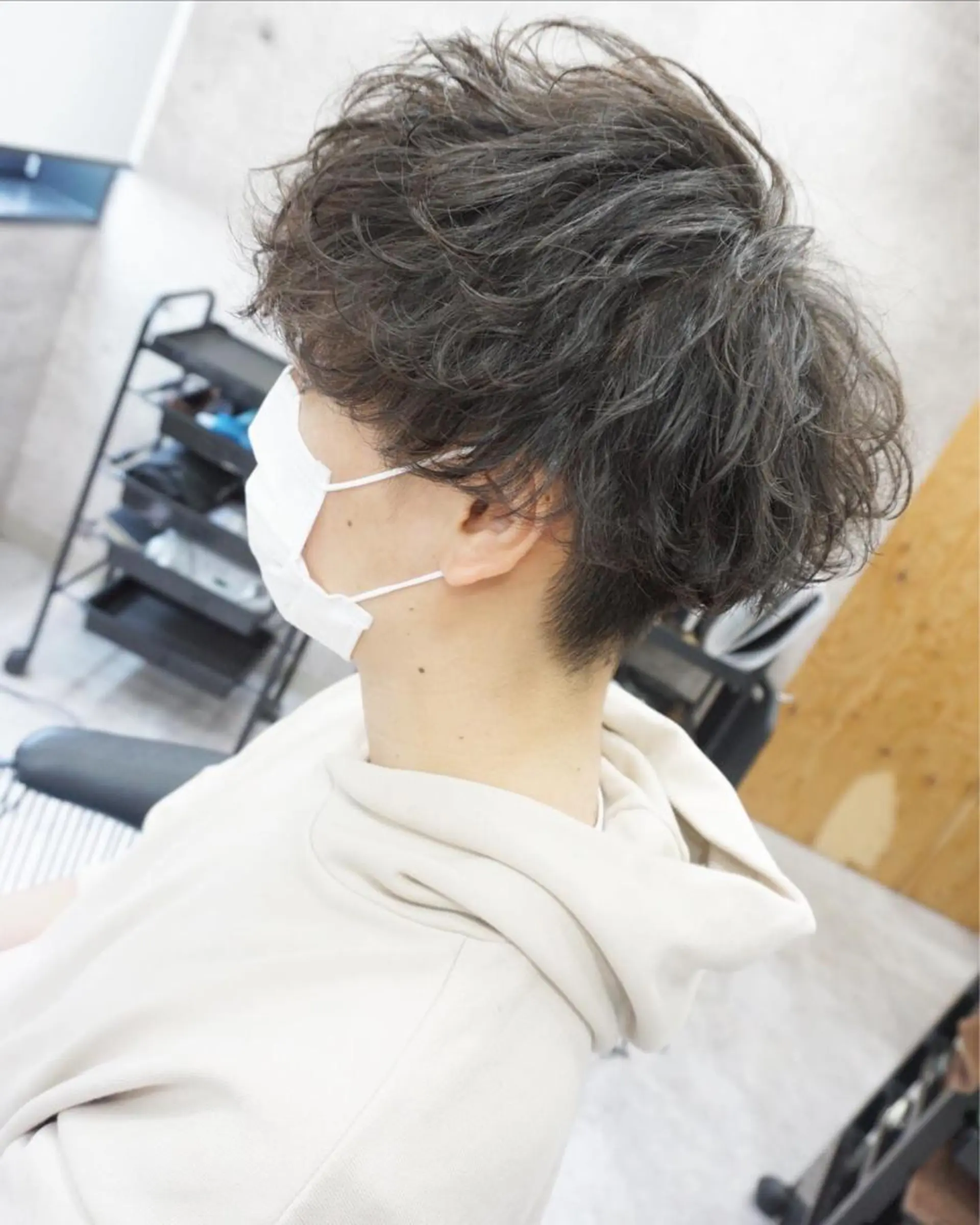 メンズ メンズパーマ メンズツイストパーマ ツイストパーマ カット パーマ hair teria ryu 大塚のヘアスタイル