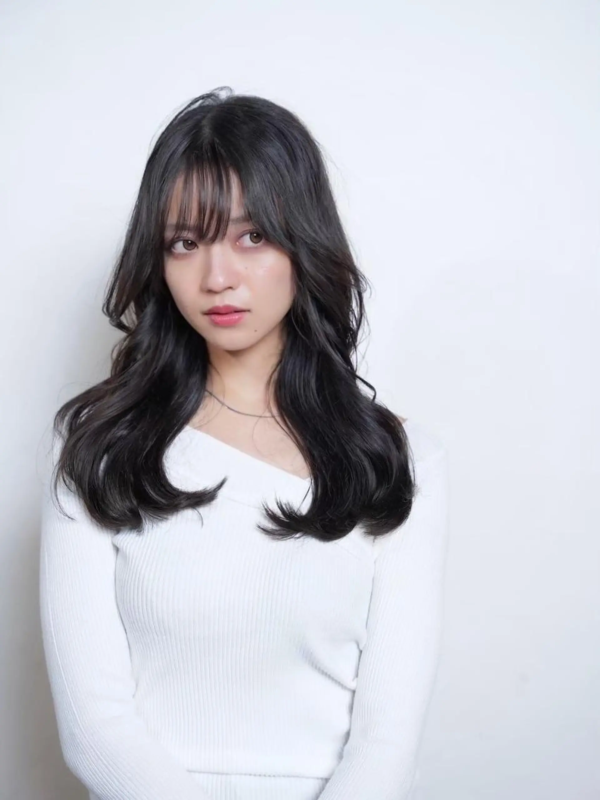 セミロング 🫐ブルーラベンダー 髪質改善🫐/MEIのヘアスタイル