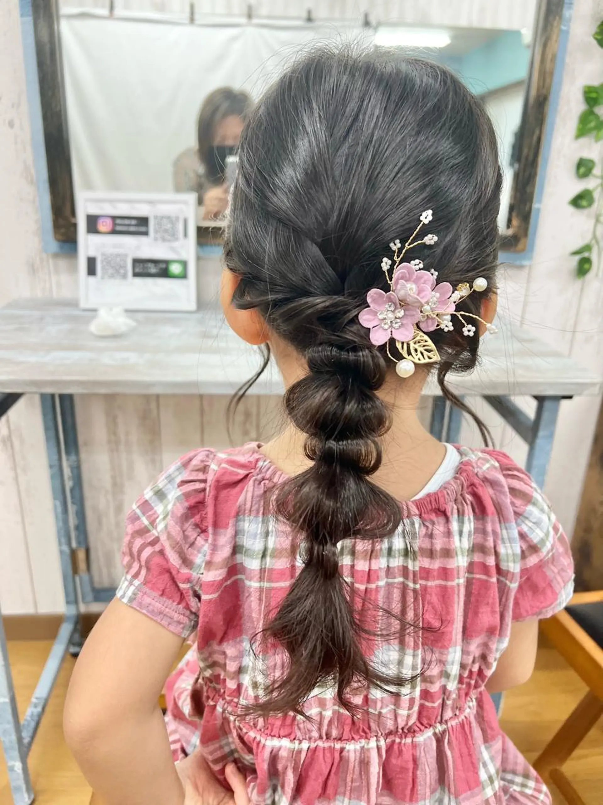 ヘアアレンジ キッズ ヘアセット 加藤 圭悟のヘアスタイル