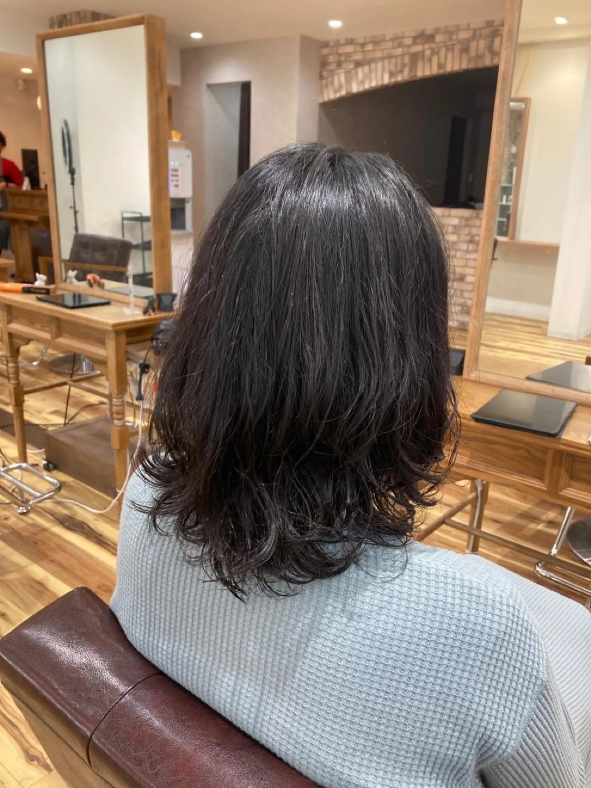 ミディアム ミディアムパーマ カット パーマ トリートメント ショート/ボブ やぐちゆうたのヘアスタイル