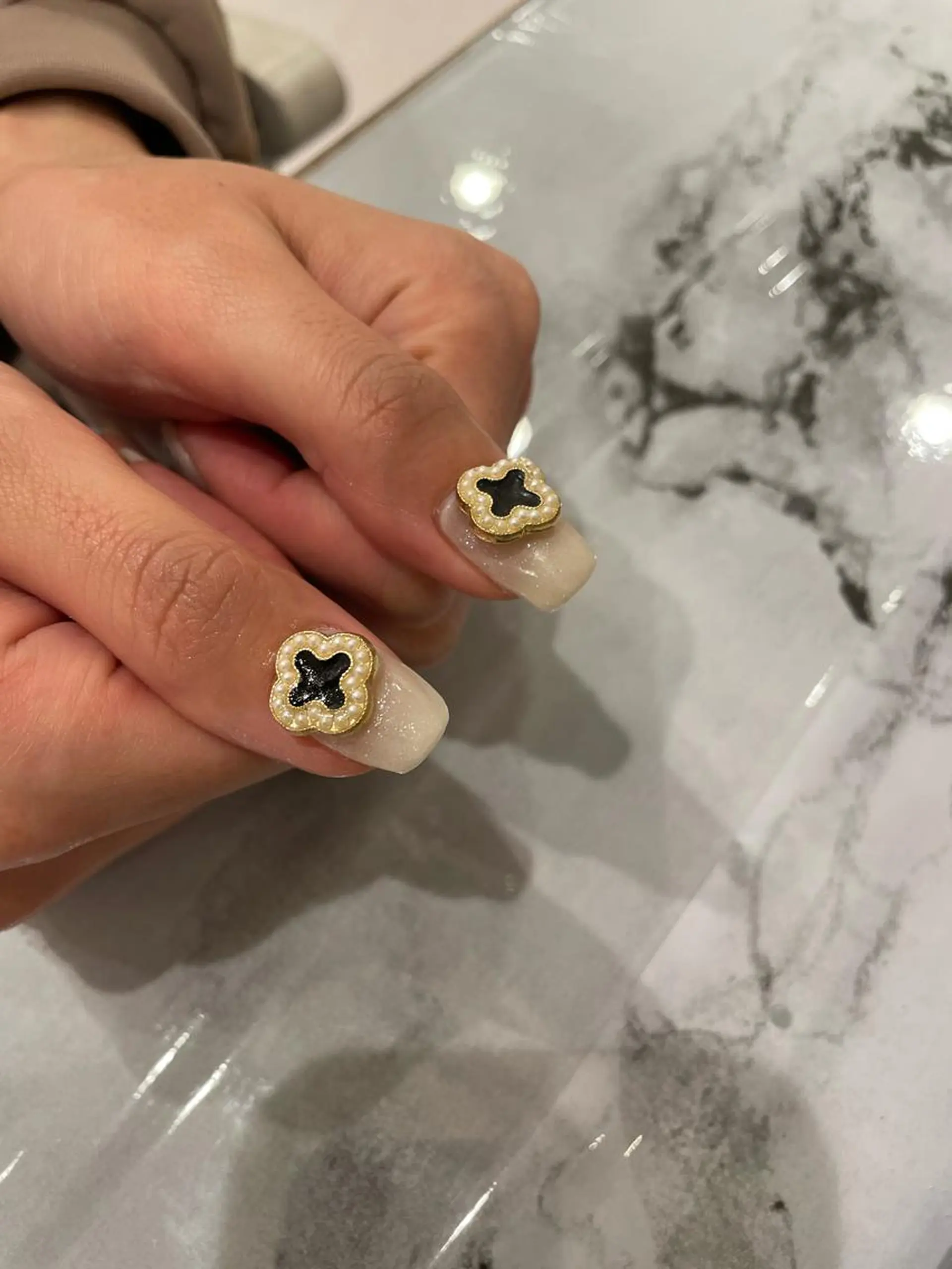 ネイル 束感まつ毛/ネイル/ LED♥KIRARAのマツエク・マツパデザイン