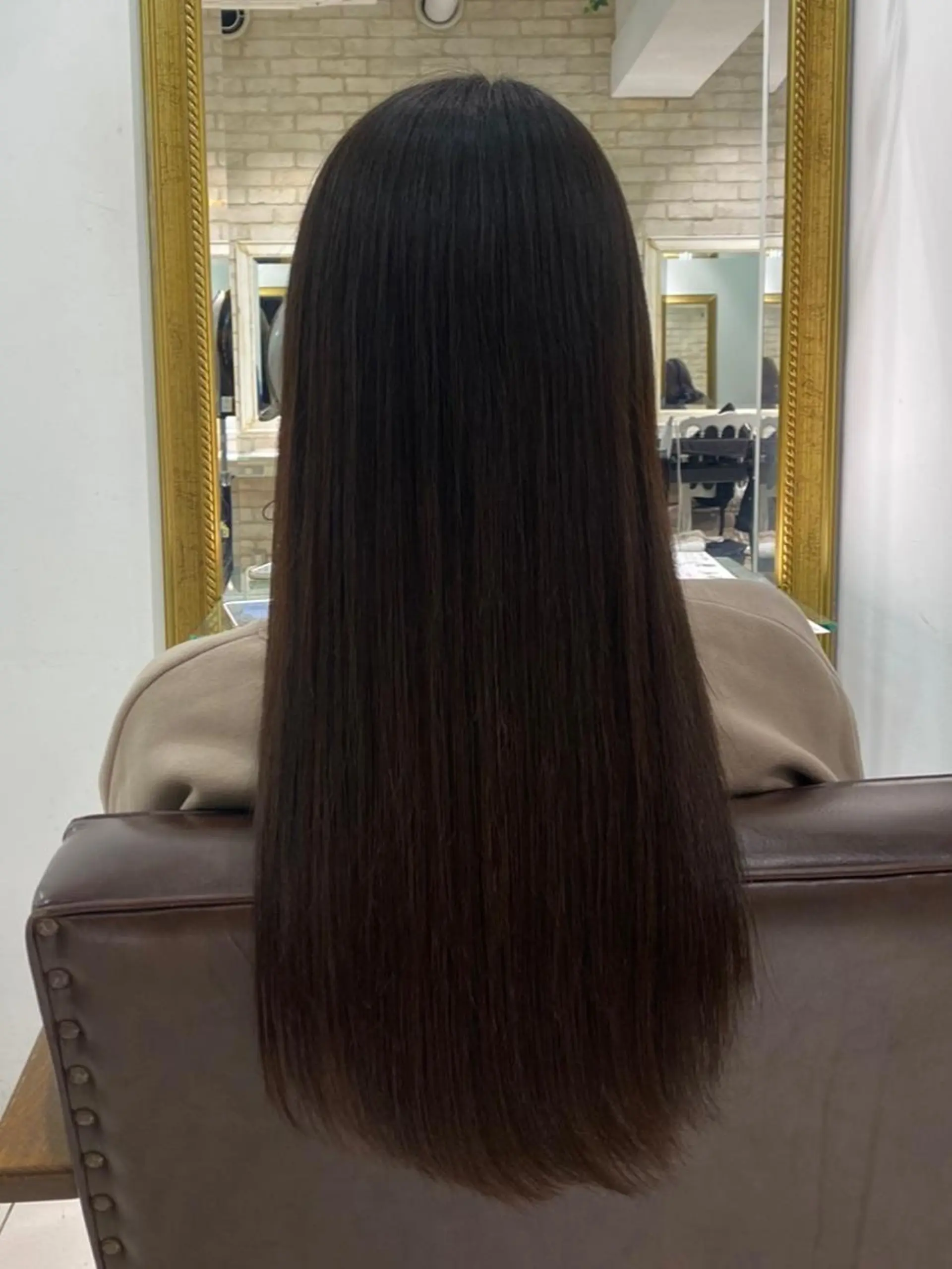 ロング 縮毛矯正 艶モテカラー🎀 hinanoのヘアスタイル