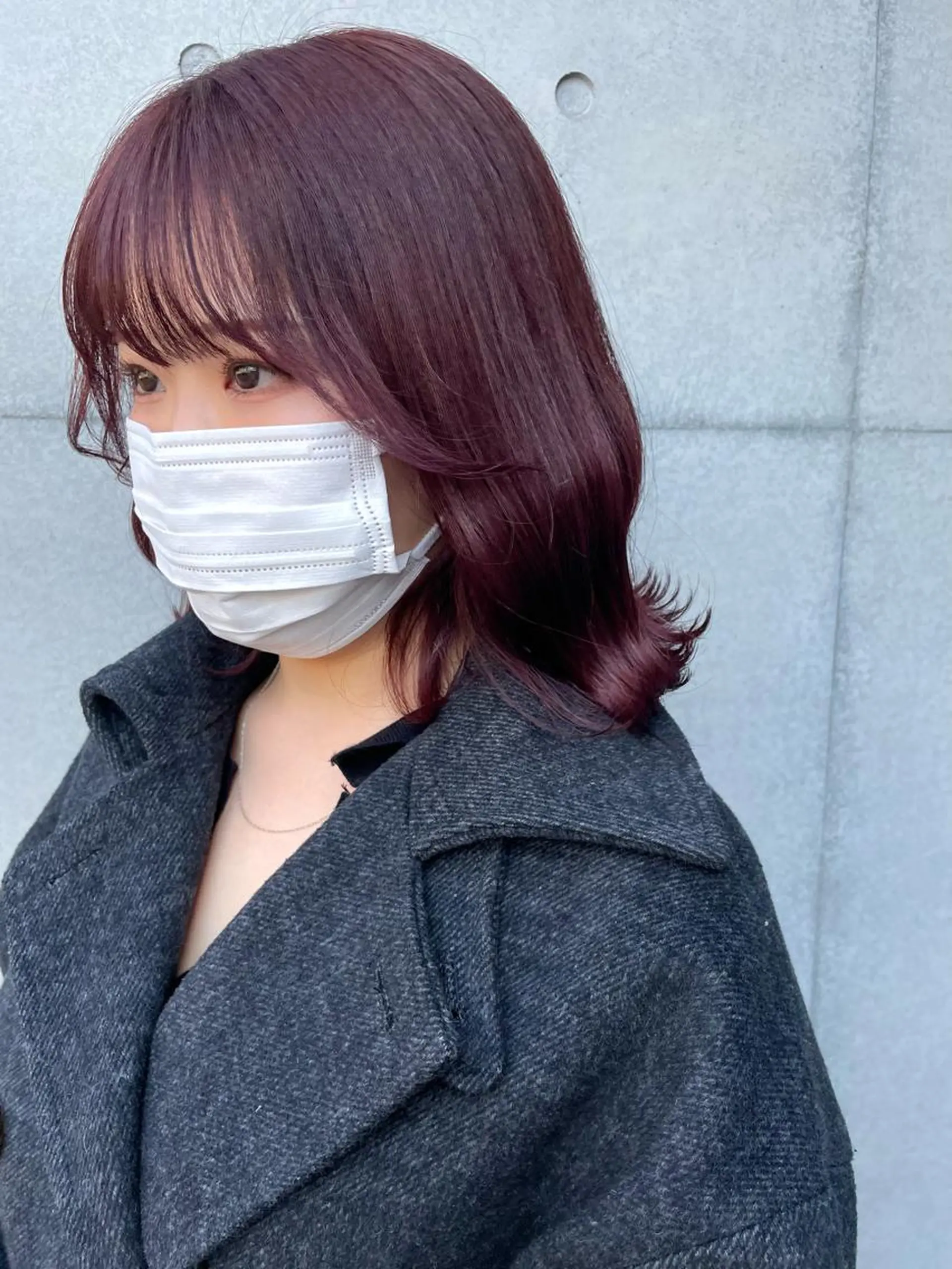 ミディアム カラー ピンクカラー ショート/ブリーチ mizuki🐋のヘアスタイル