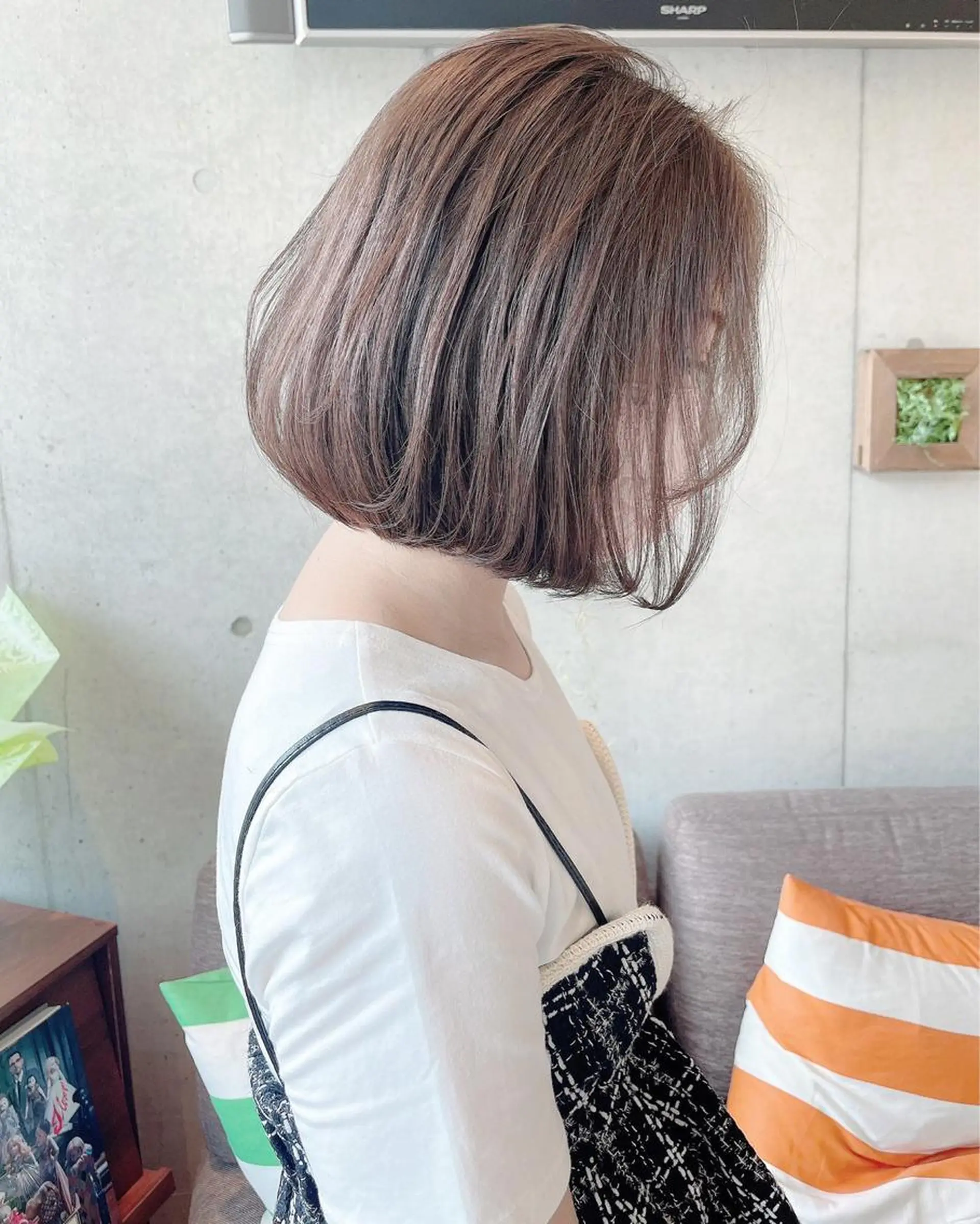ショート カラー ¥0カットモデル募集 ✨川上歩夢💫のヘアスタイル