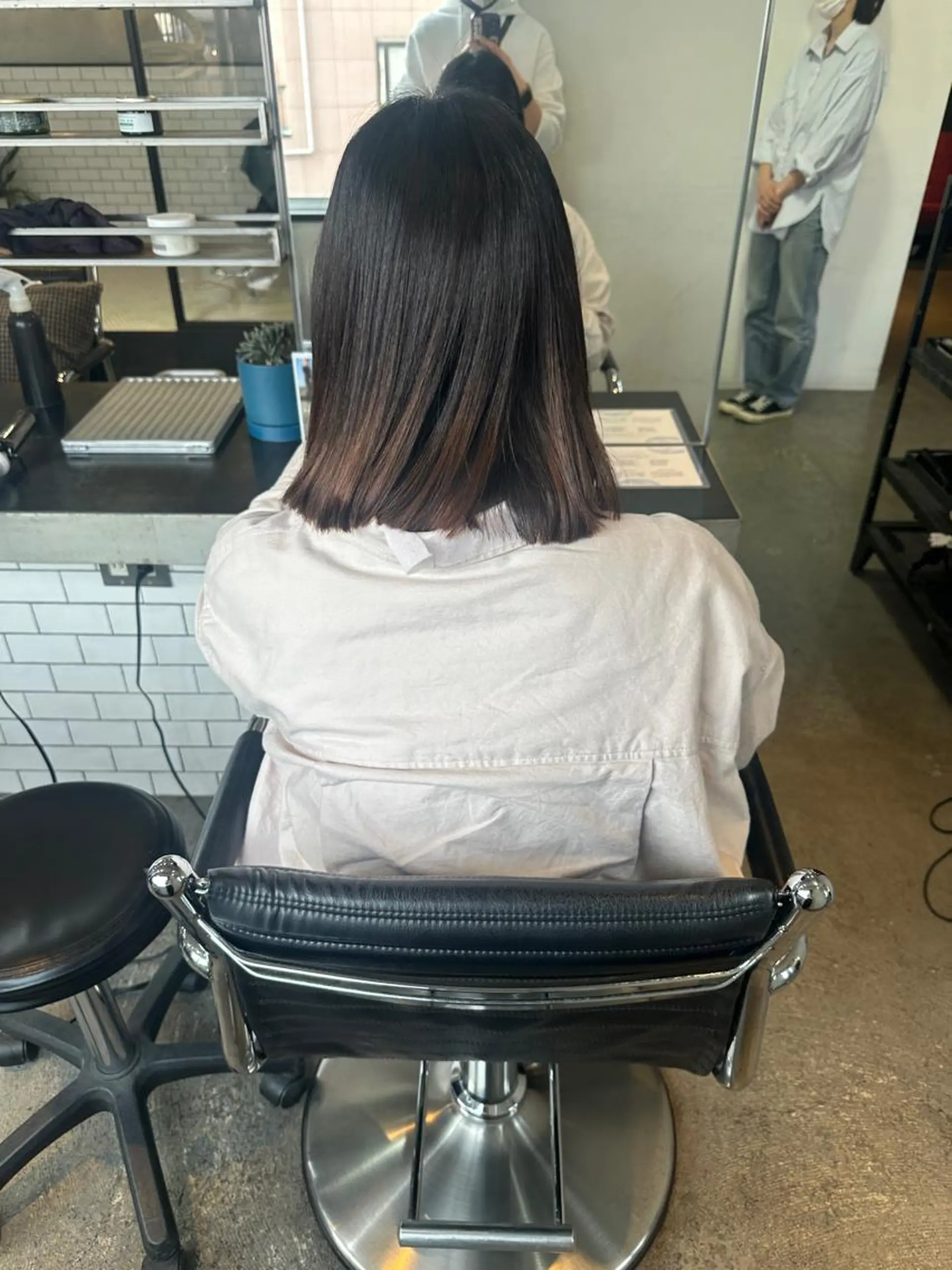ショート カラー ヘアアレンジ ボブ カット ヘアカラー トリートメント ヘアセット stylist/蛯谷 珠里のヘアスタイル