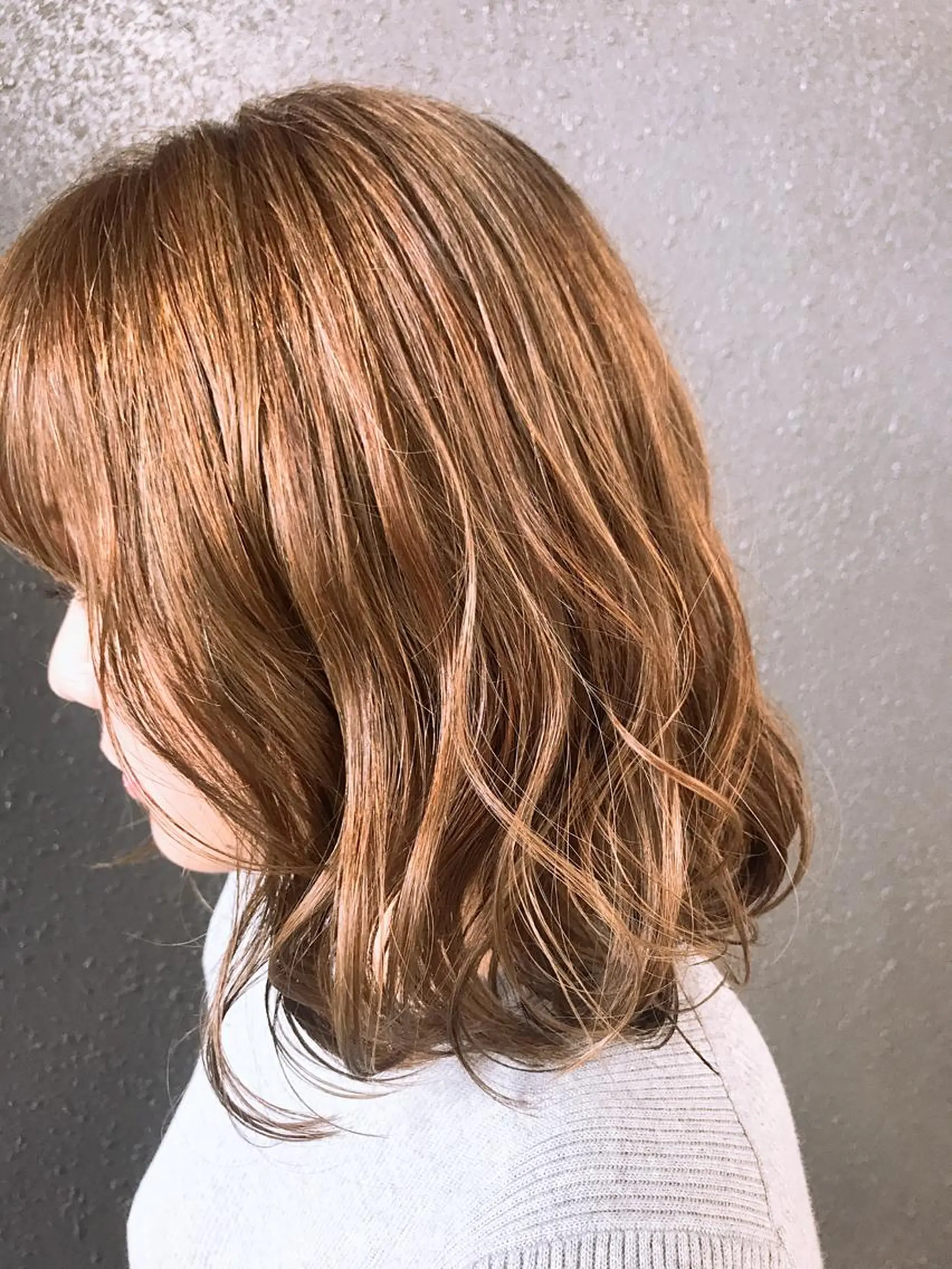 ミディアム カラー ヘアアレンジ ヘアカラー トリートメント topstylist 芳賀みなみのヘアスタイル