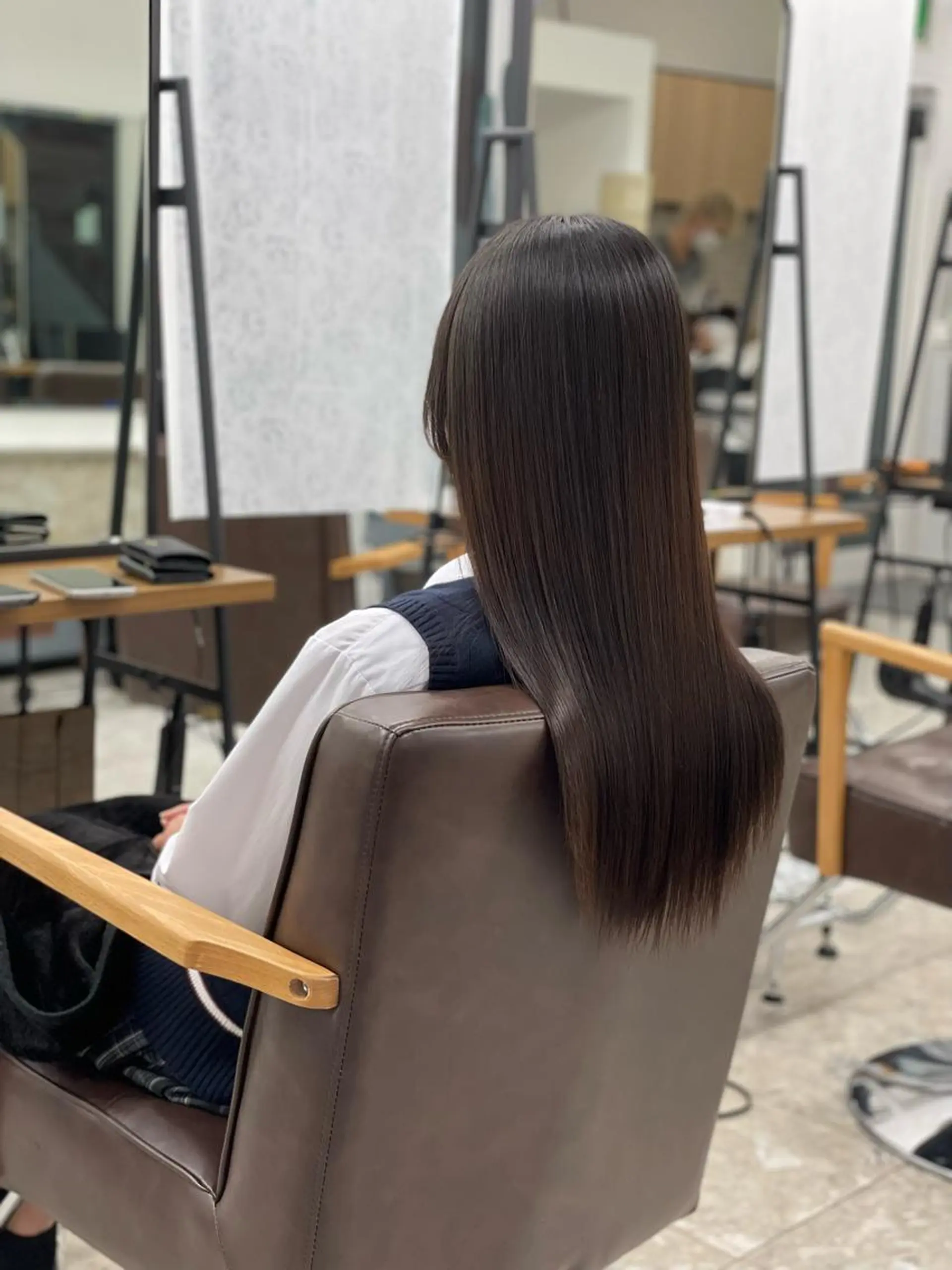 ロング パーマ ヘアアレンジ カット ヘアカラー 🧸縮毛矯正特化 金澤 彩香🎀のヘアスタイル