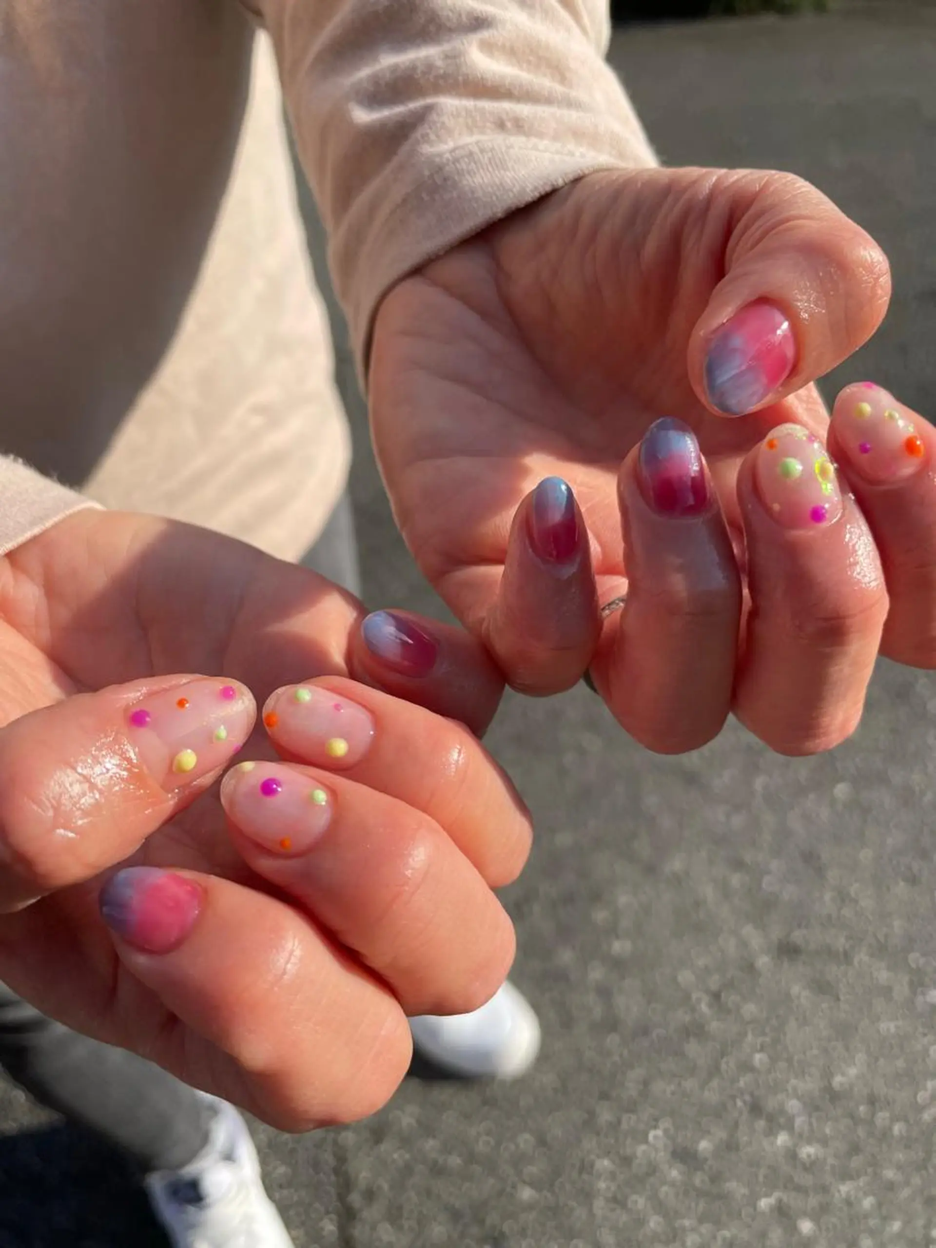 ネイル ハンドネイル ハンドケア 岩山 直子のネイルデザイン