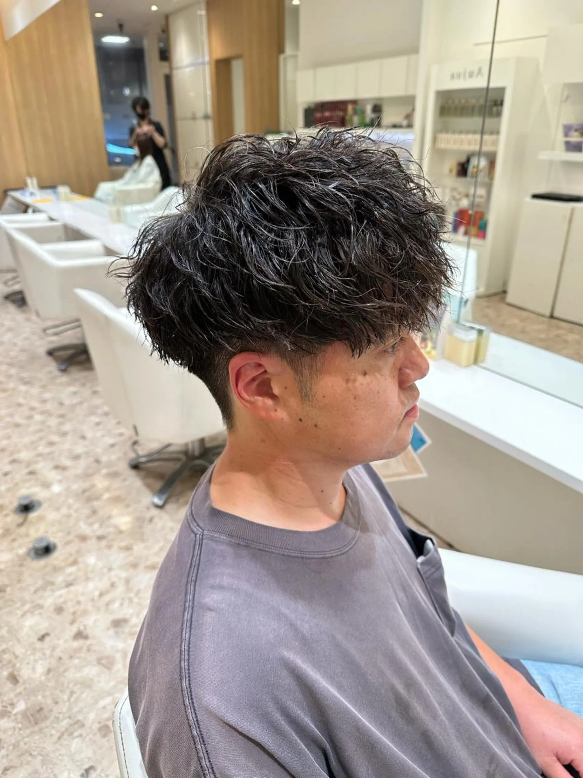 ショート パーマ メンズ KING of hair byNOISM所属・京都メンズ特化✨ No. 1/ユウキのヘアスタイル