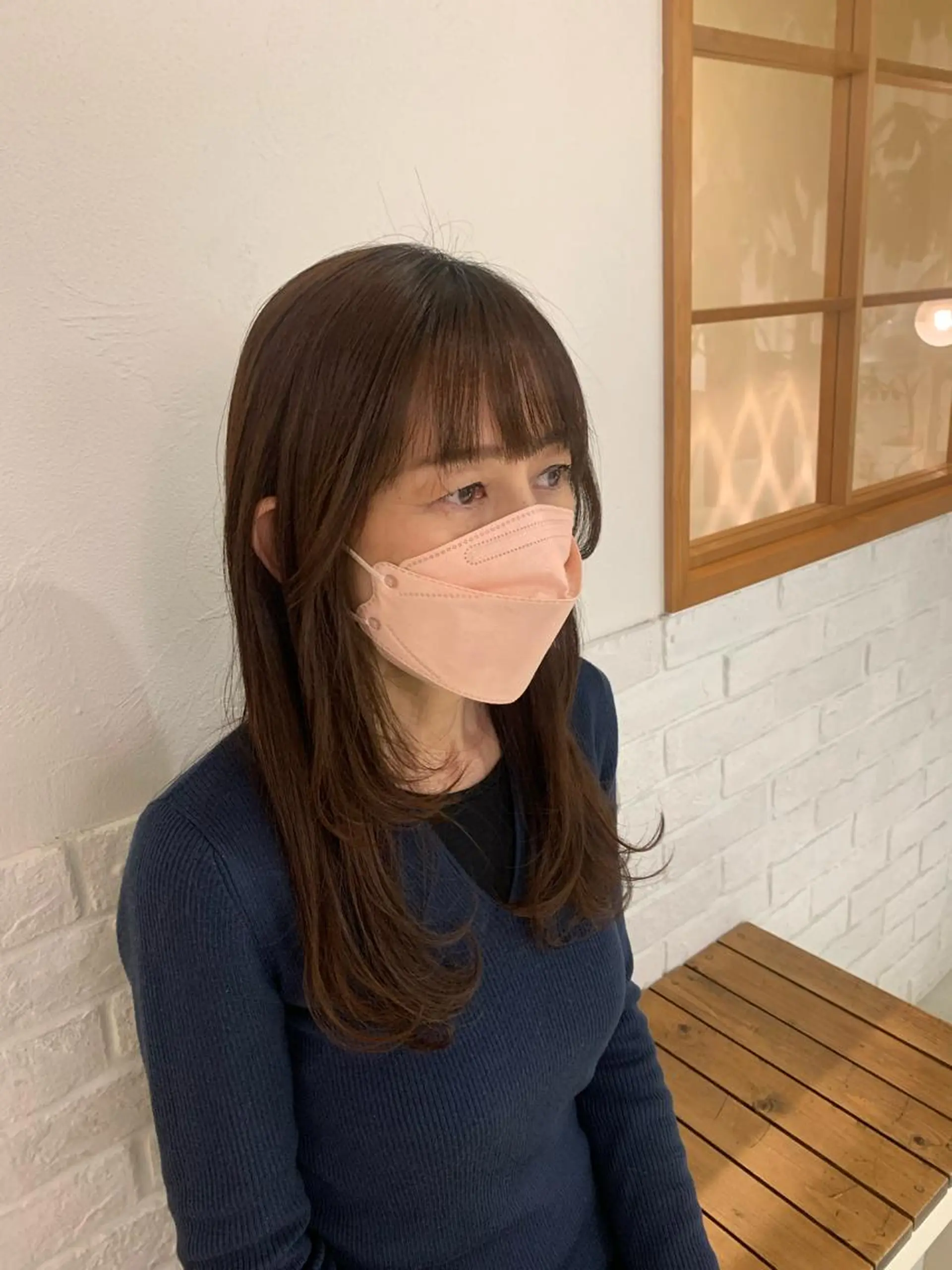 ロング 顔周りカット レイヤーカット Lily hair design所属・🩰淡色系カラー／ 南ゆかり（女性のみ）のヘアスタイル