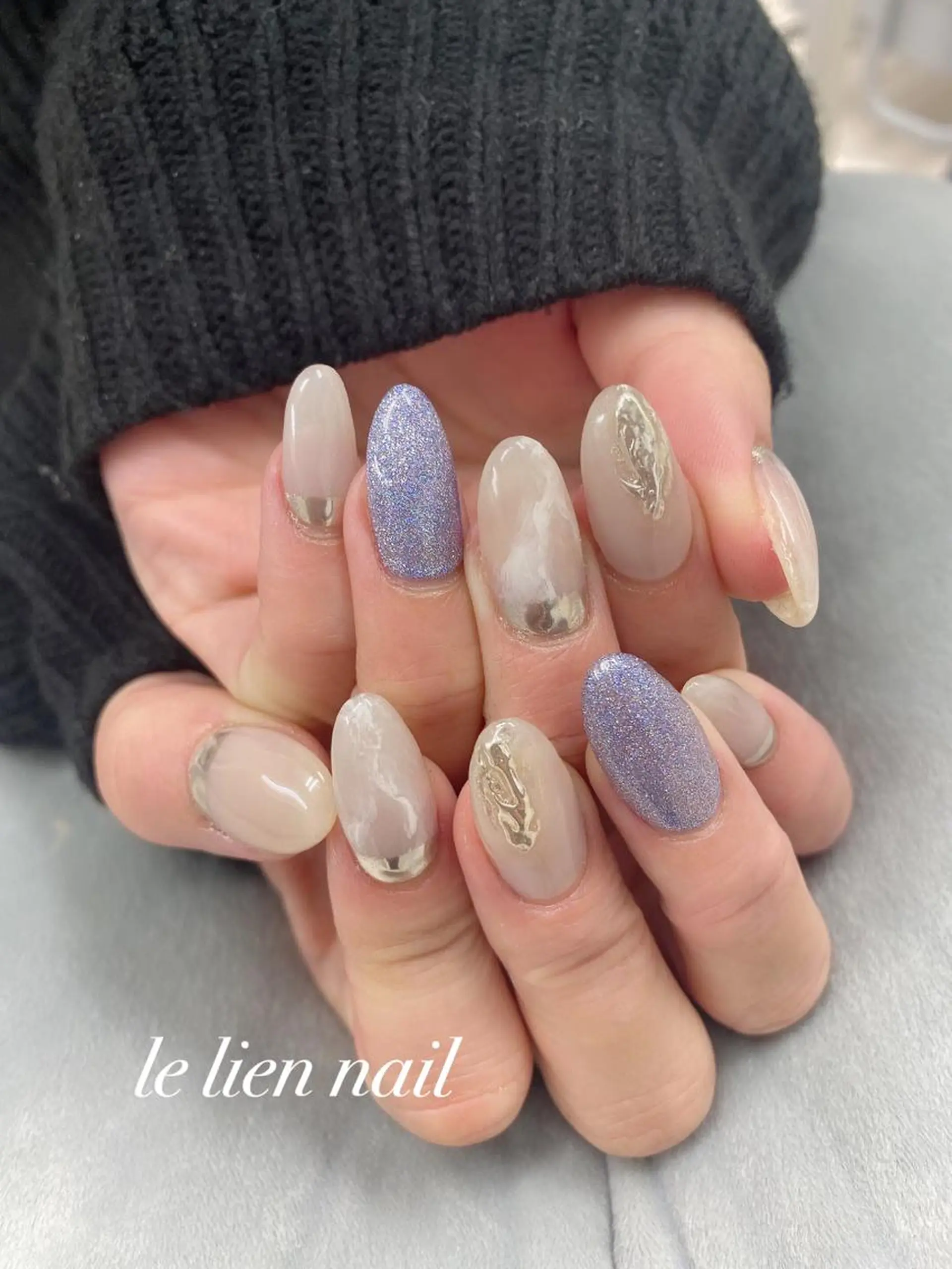 ネイル ニュアンスネイル ハンドネイル le lien nailのネイルデザイン