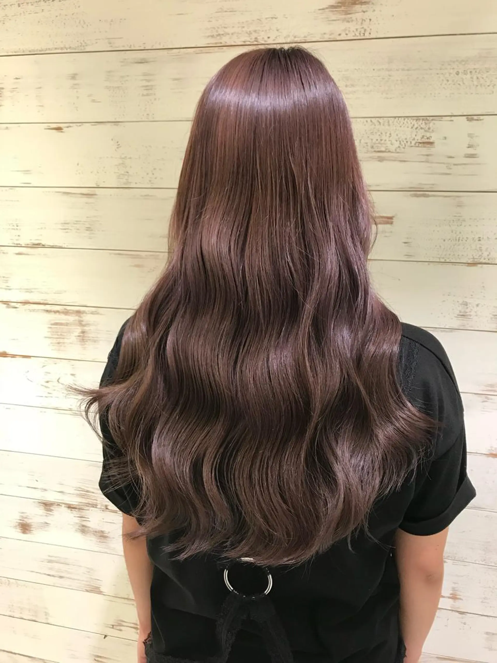 ロング アッシュ エクステ　ユノキ リョウタのヘアスタイル