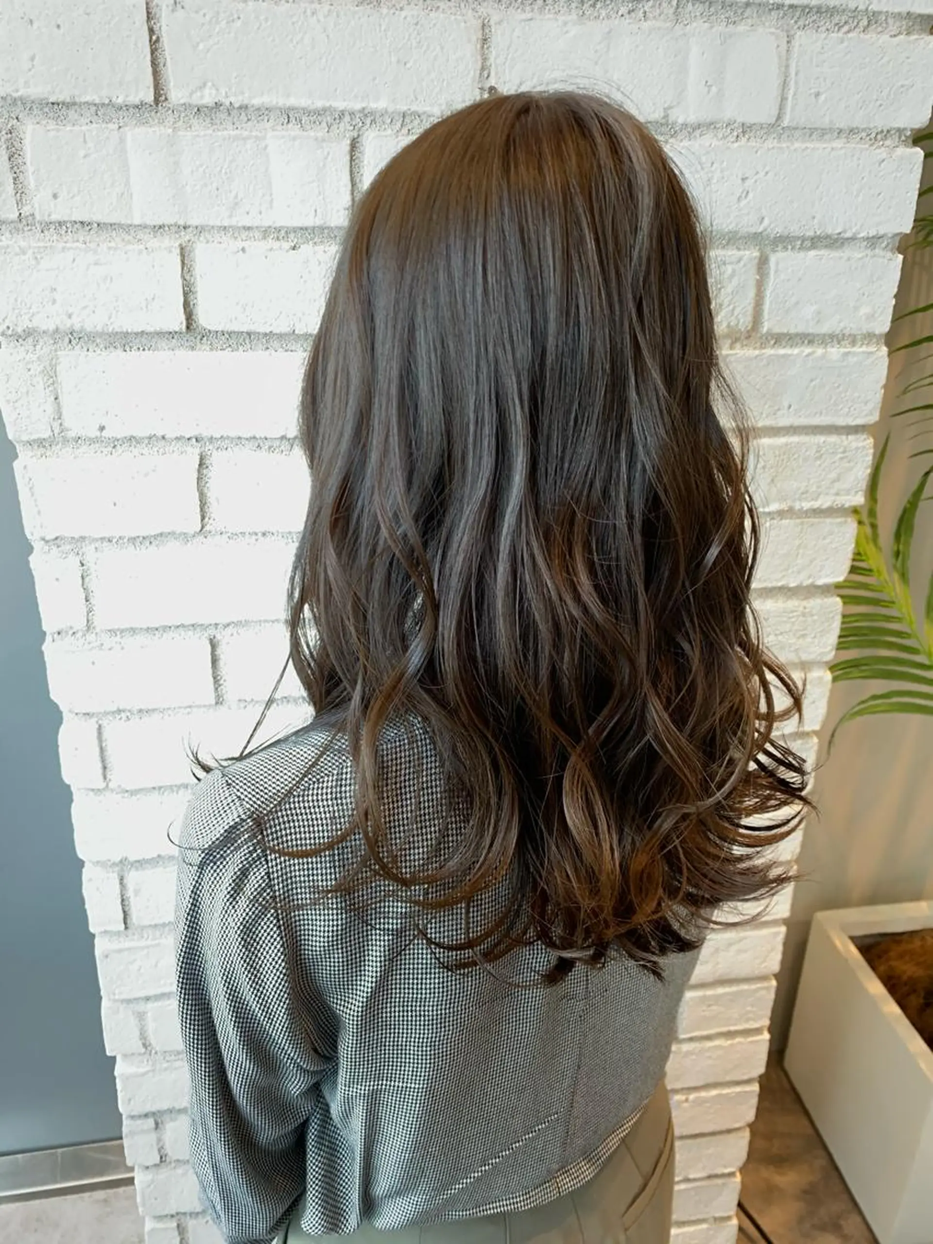 セミロング カラー ベージュカラー ミルクティーベージュ Silk-lei【銀座店】所属・銀座/美髪縮毛矯正 /髪質改善/山本翔華のヘアスタイル