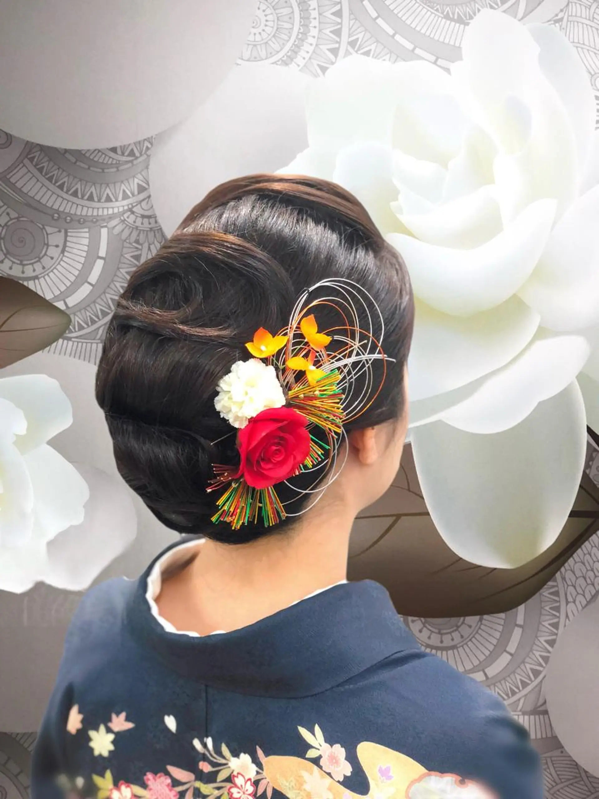 ヘアアレンジ ヘアセット laera.gtd SATOのヘアスタイル