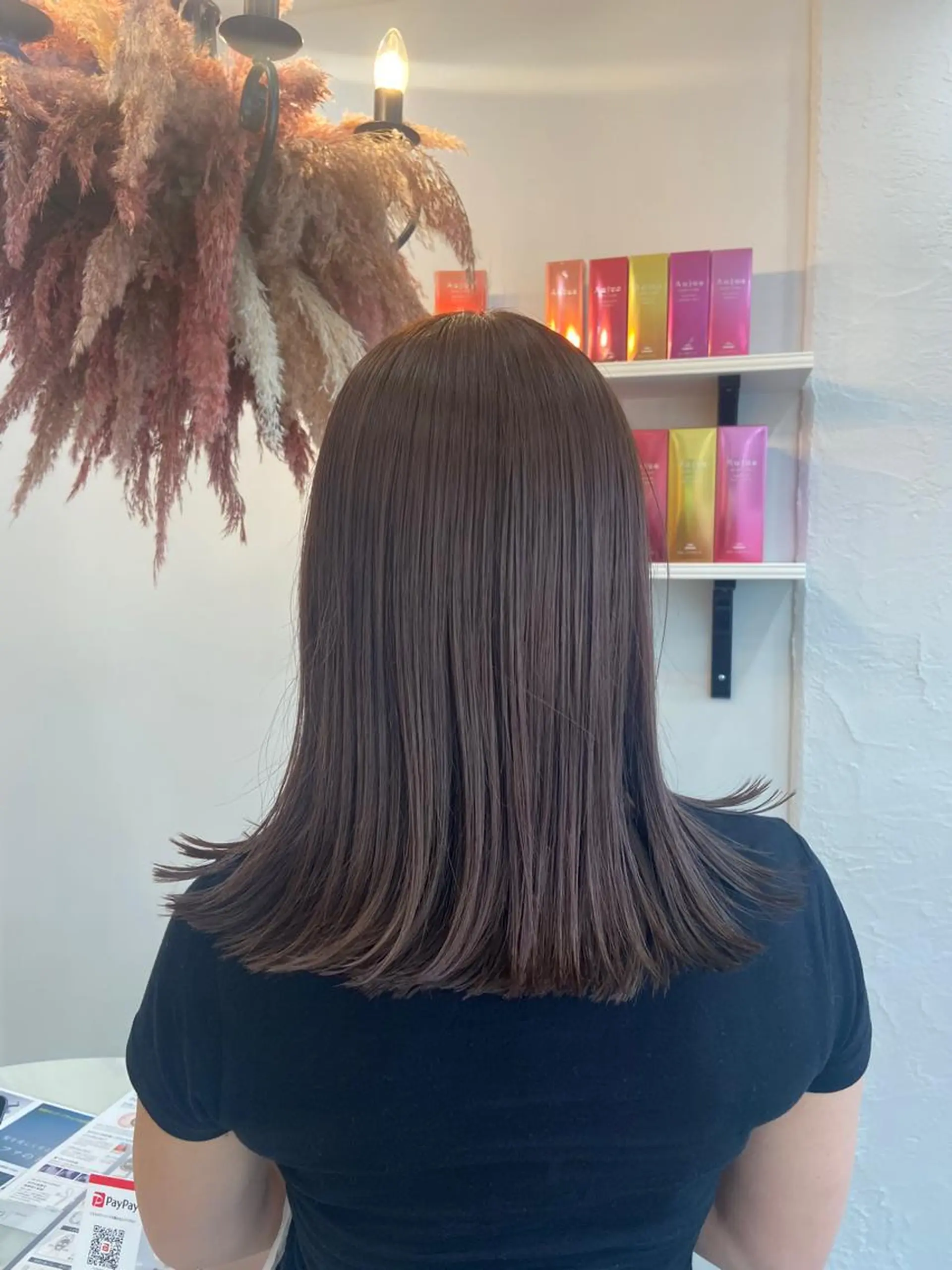 セミロング カラー カット ヘアカラー stylist 🌼 SHIONのヘアスタイル