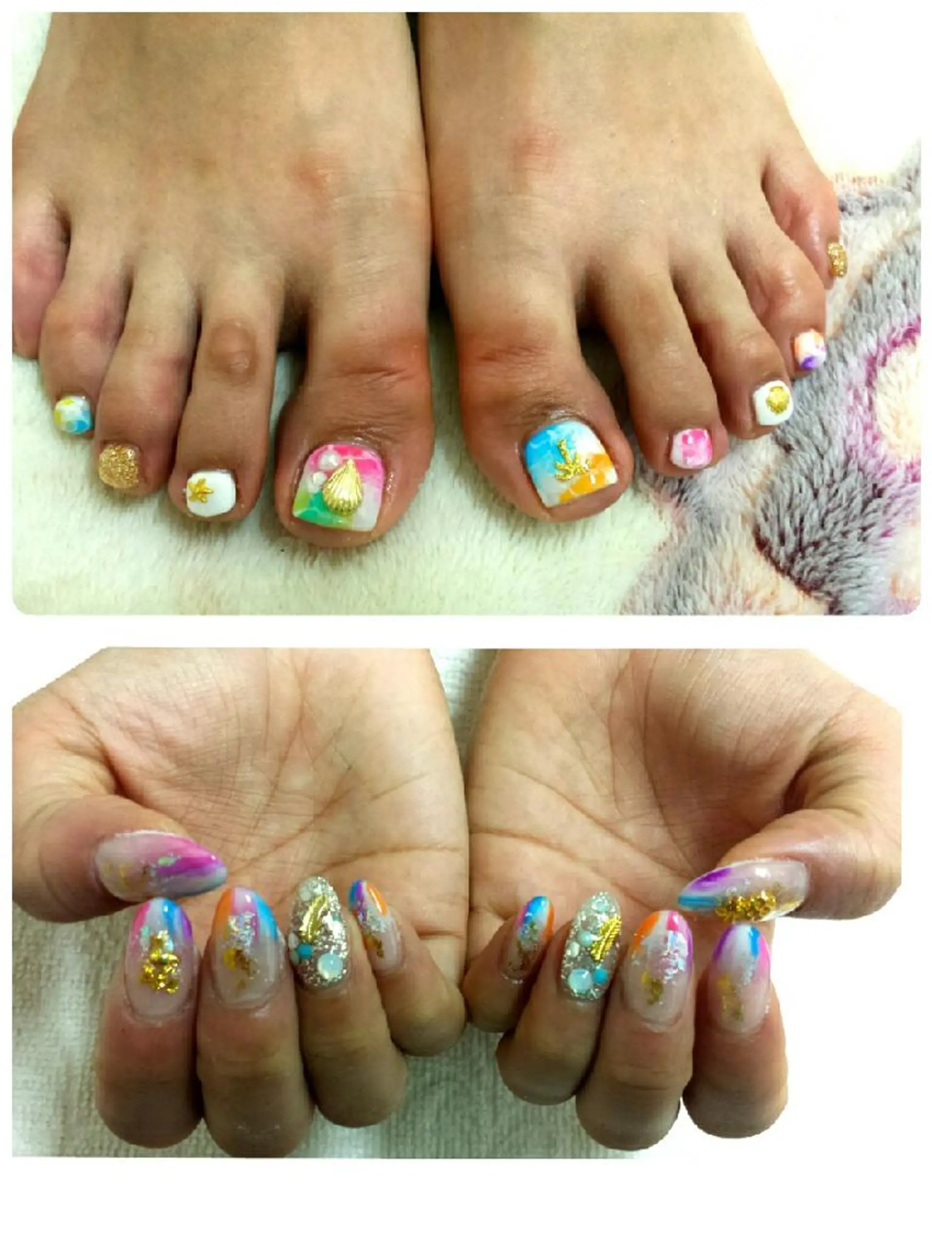 ネイル 河野ちえ (雑誌掲載サロン)のネイルデザイン