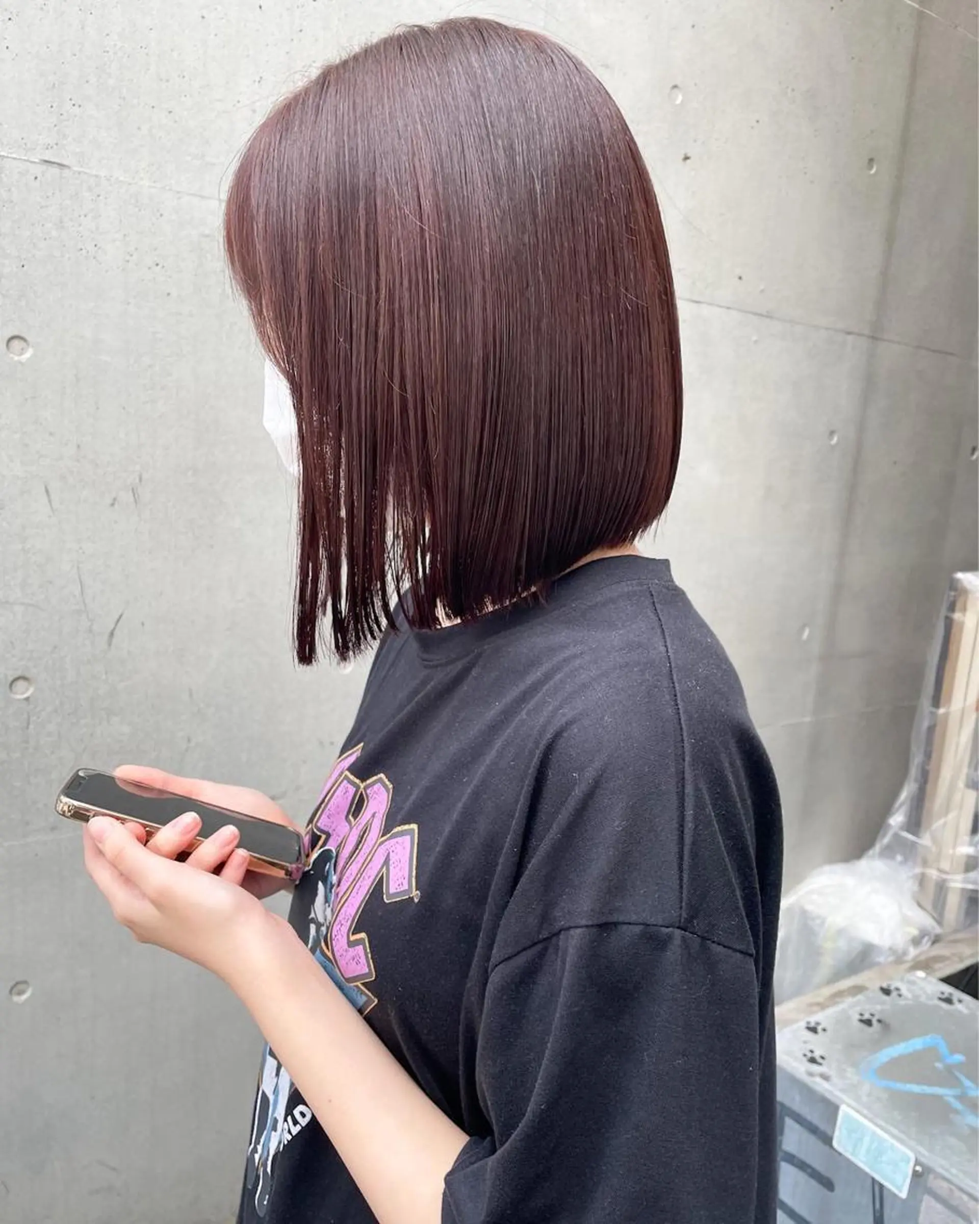 ミディアム 透明感カラー🥣 大平優香のヘアスタイル