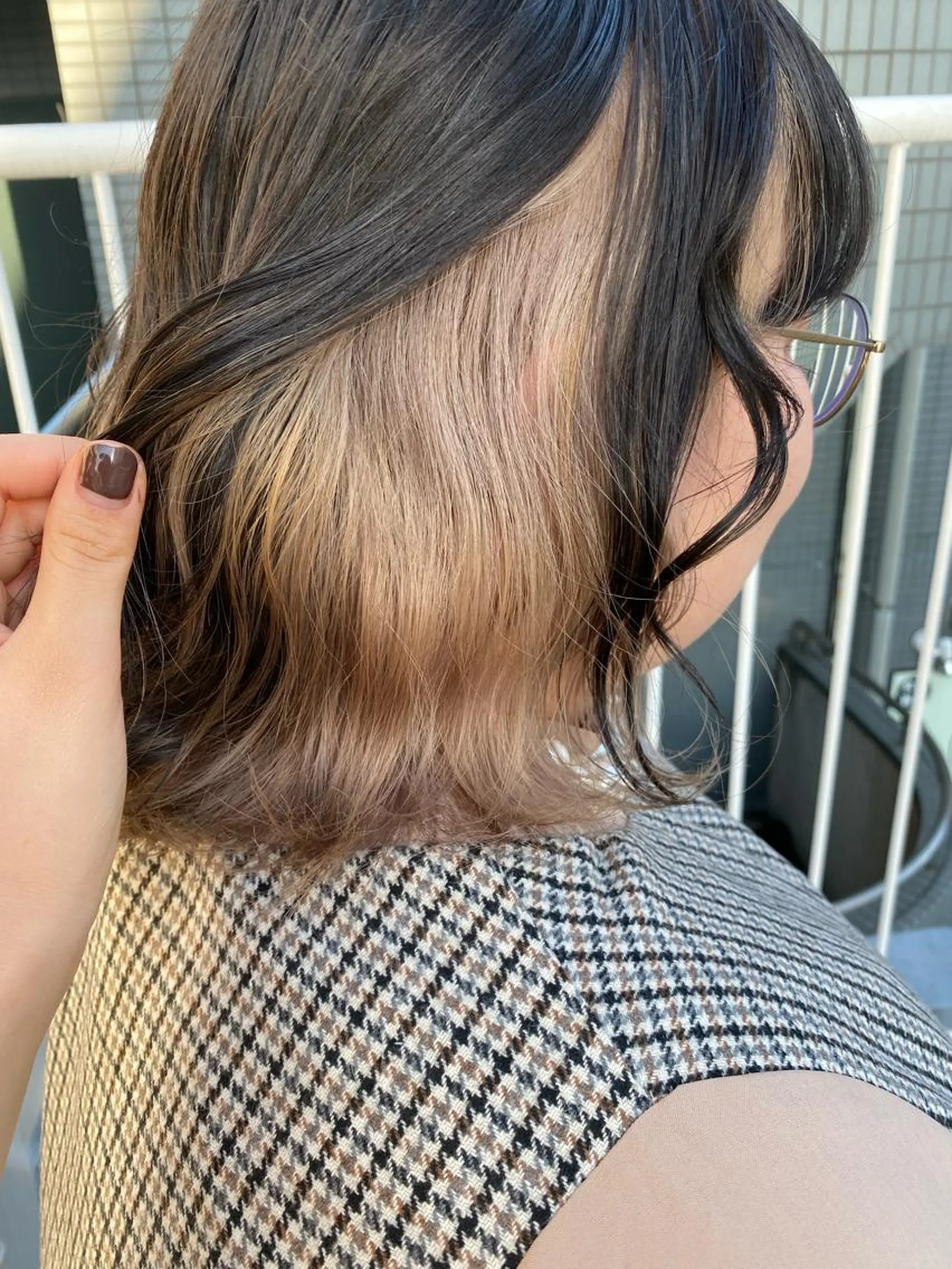 ミディアム カラー カット ヘアカラー 【＆ koenji】 yukaのヘアスタイル