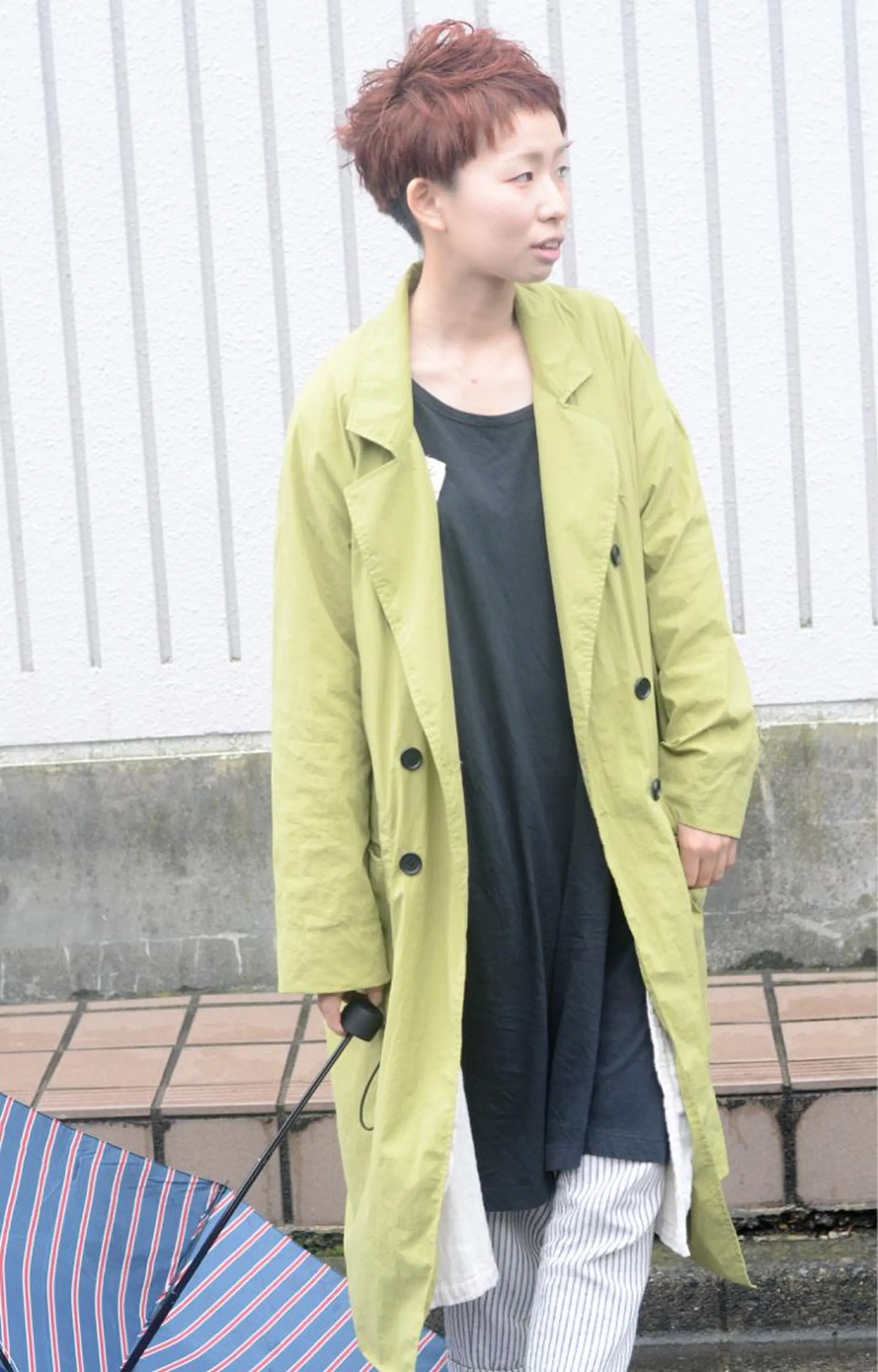 ショート カラー パーマ Laissez Deuxのヘアスタイル