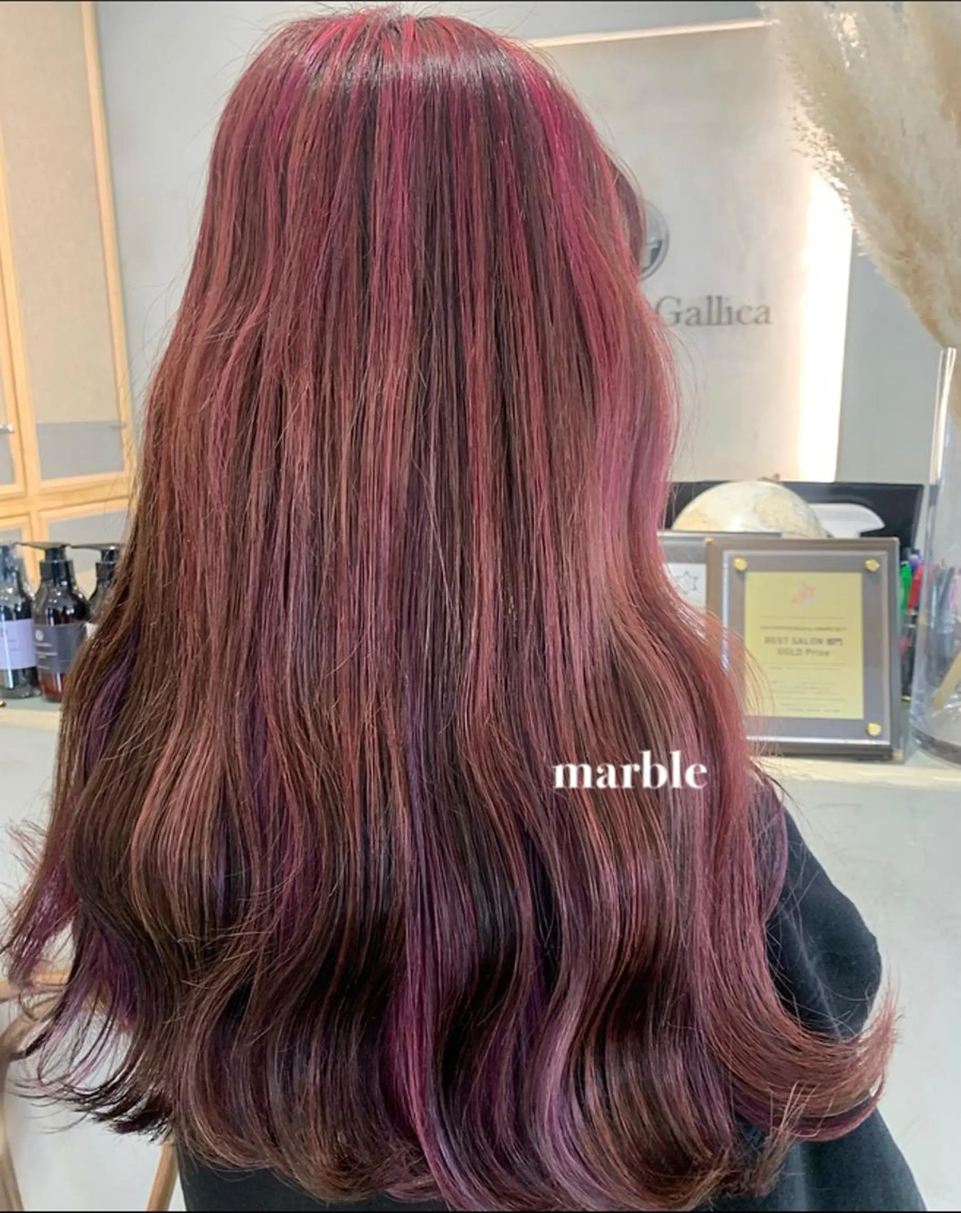 カラー ラベンダー/レイヤー カット🤎mamiのヘアスタイル