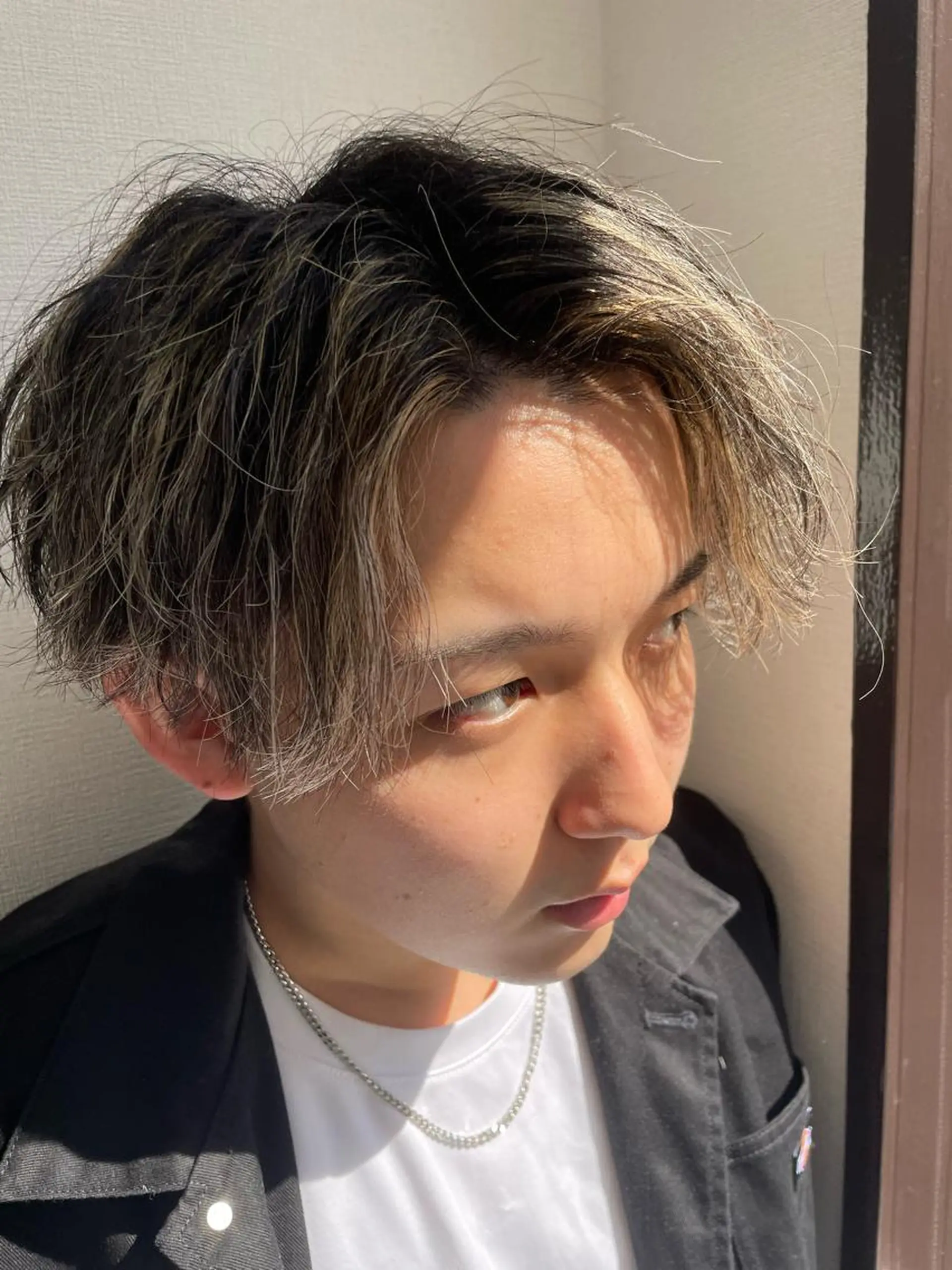 パーマ メンズ grapevines 大船yuumaのヘアスタイル