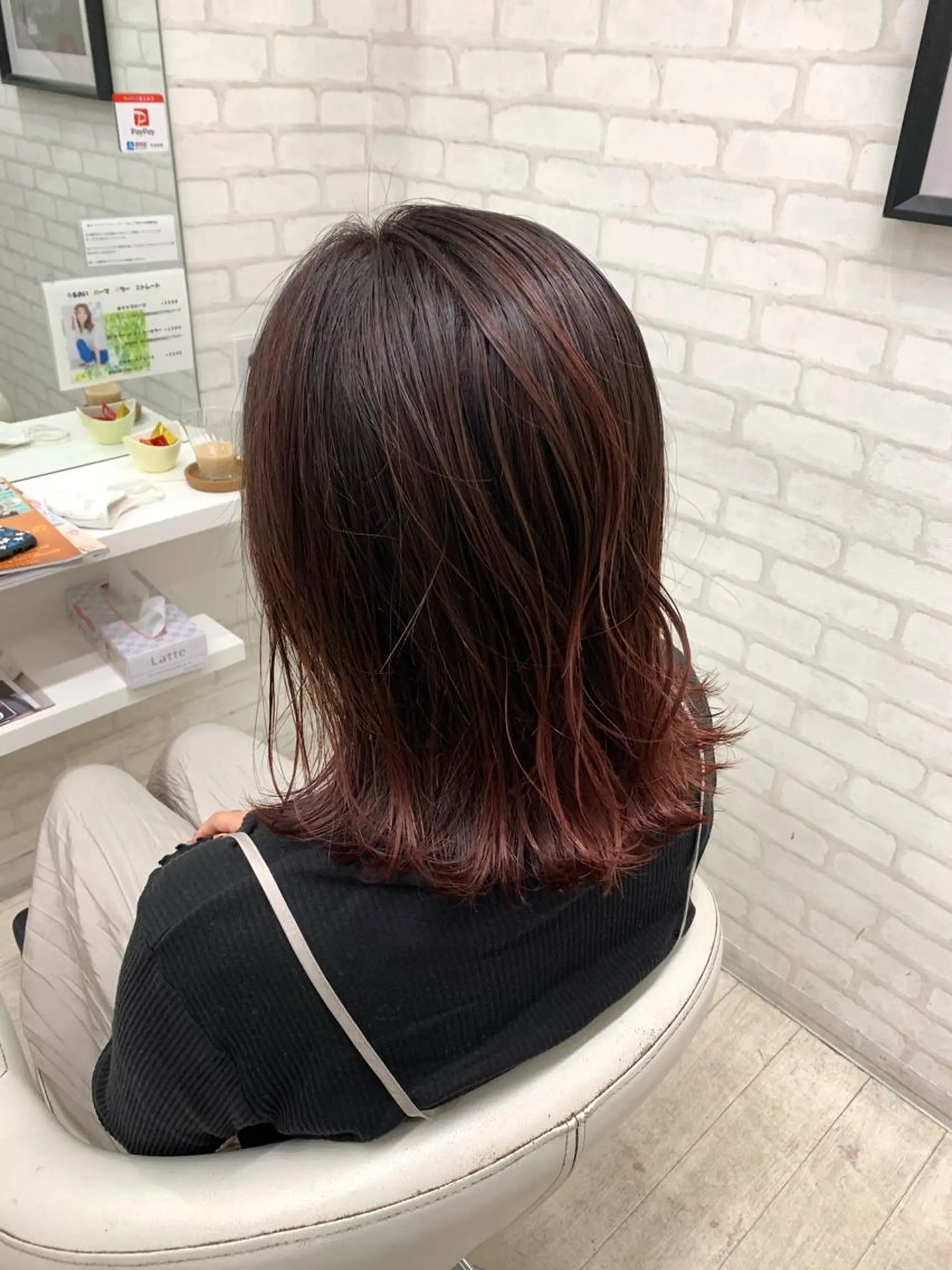 ミディアム カラー 大橋 一智のヘアスタイル