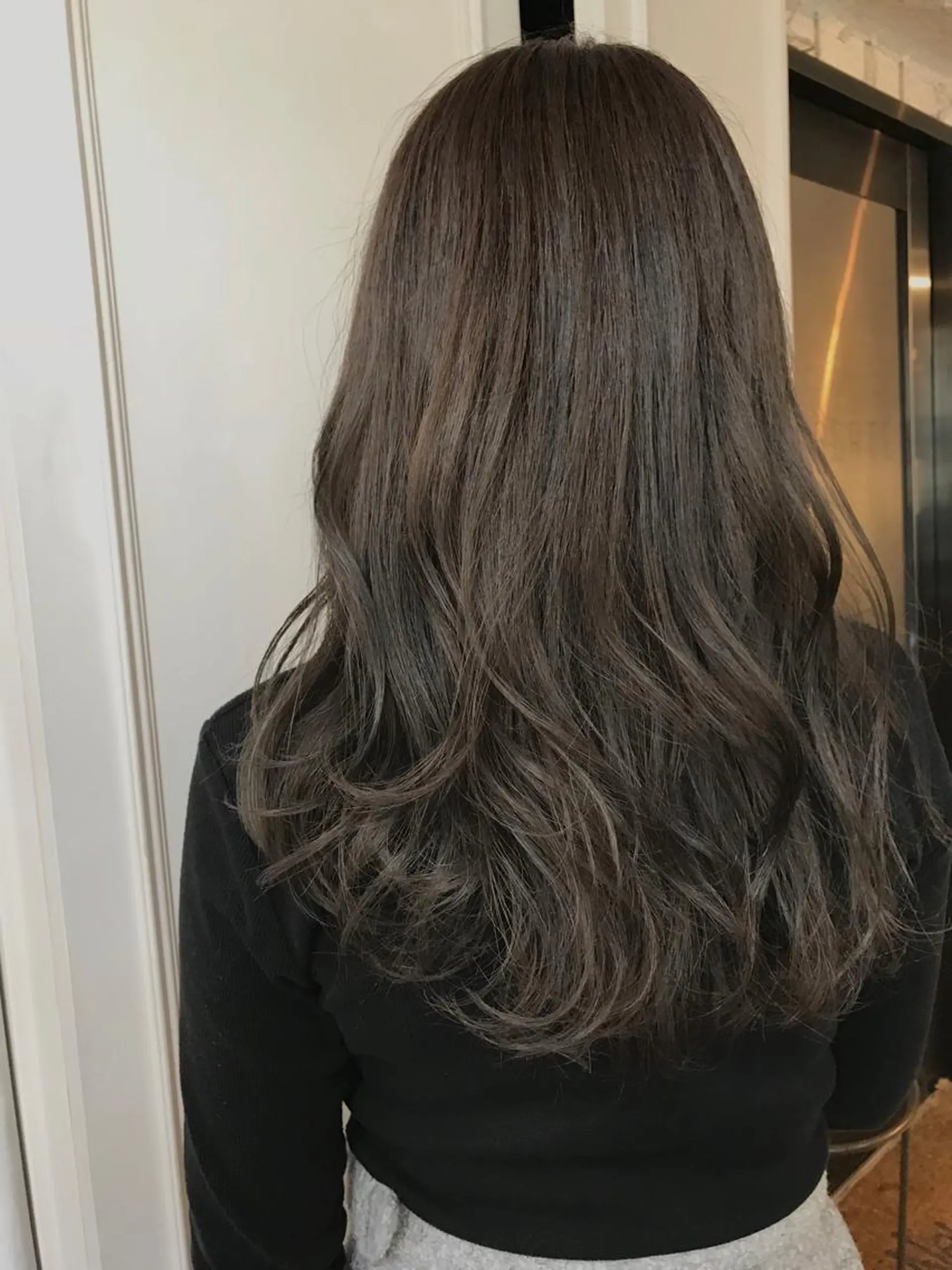 ロング カラー 再現度&髪質改善 LISAのヘアスタイル