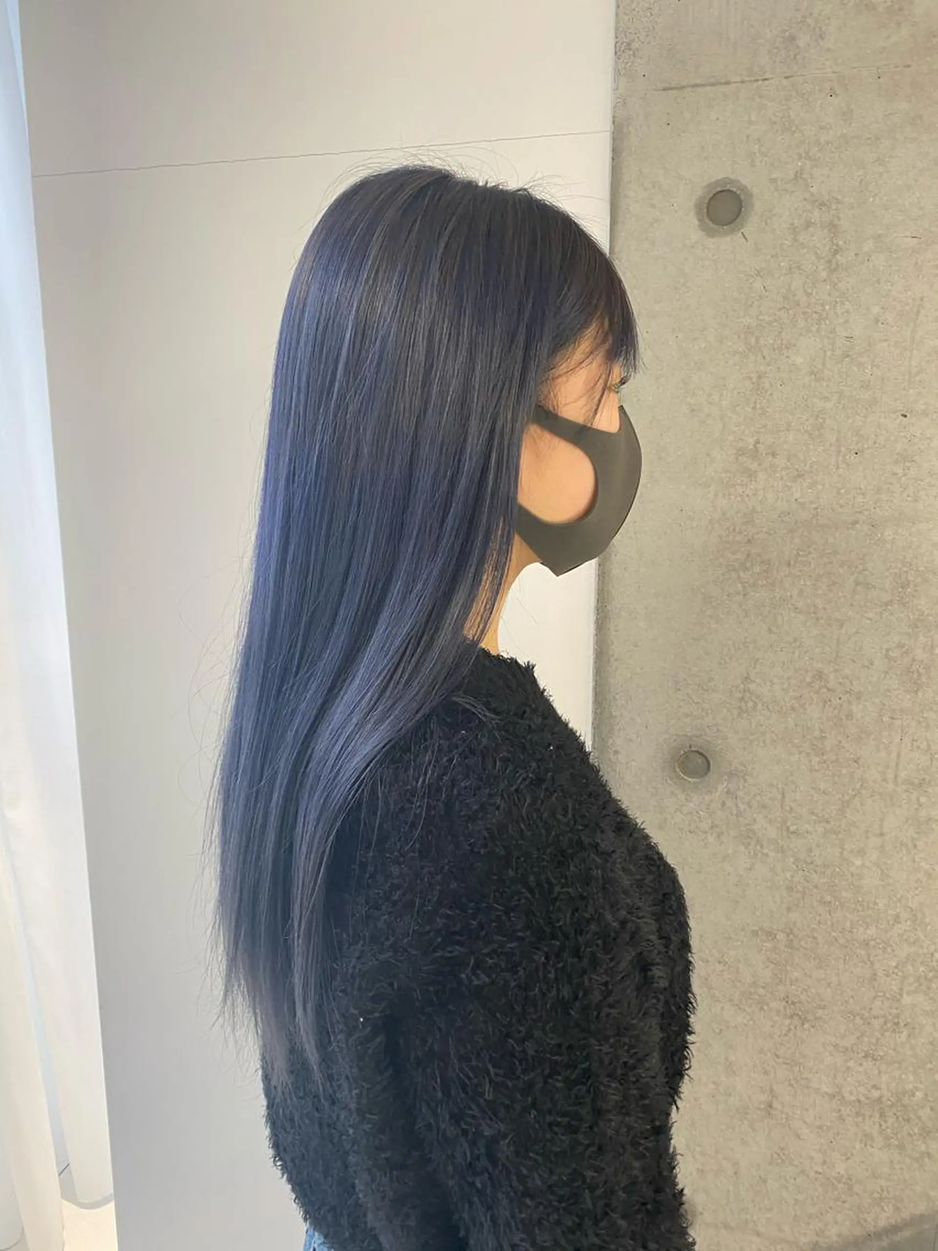 ロング カラー ブリーチ ヘアカラー トリートメント the path ナツミのヘアスタイル