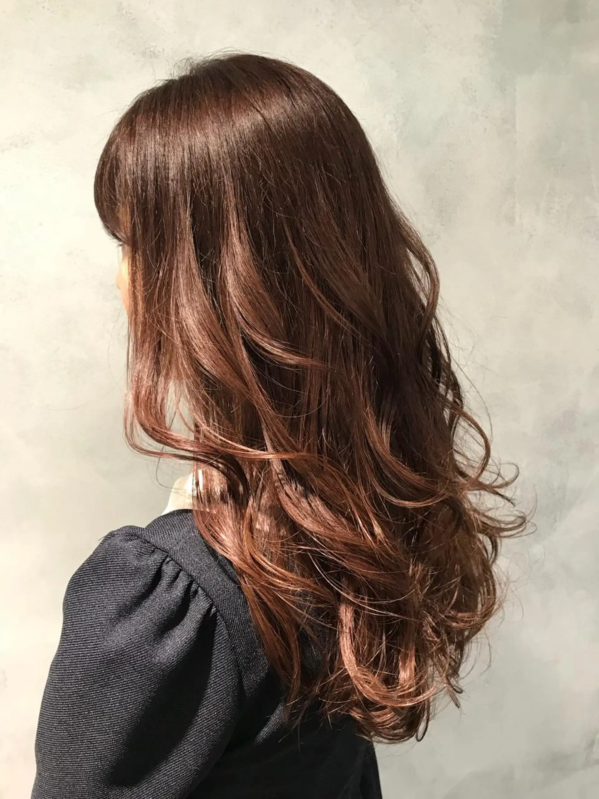 カラー 再現度&髪質改善 LISAのヘアスタイル
