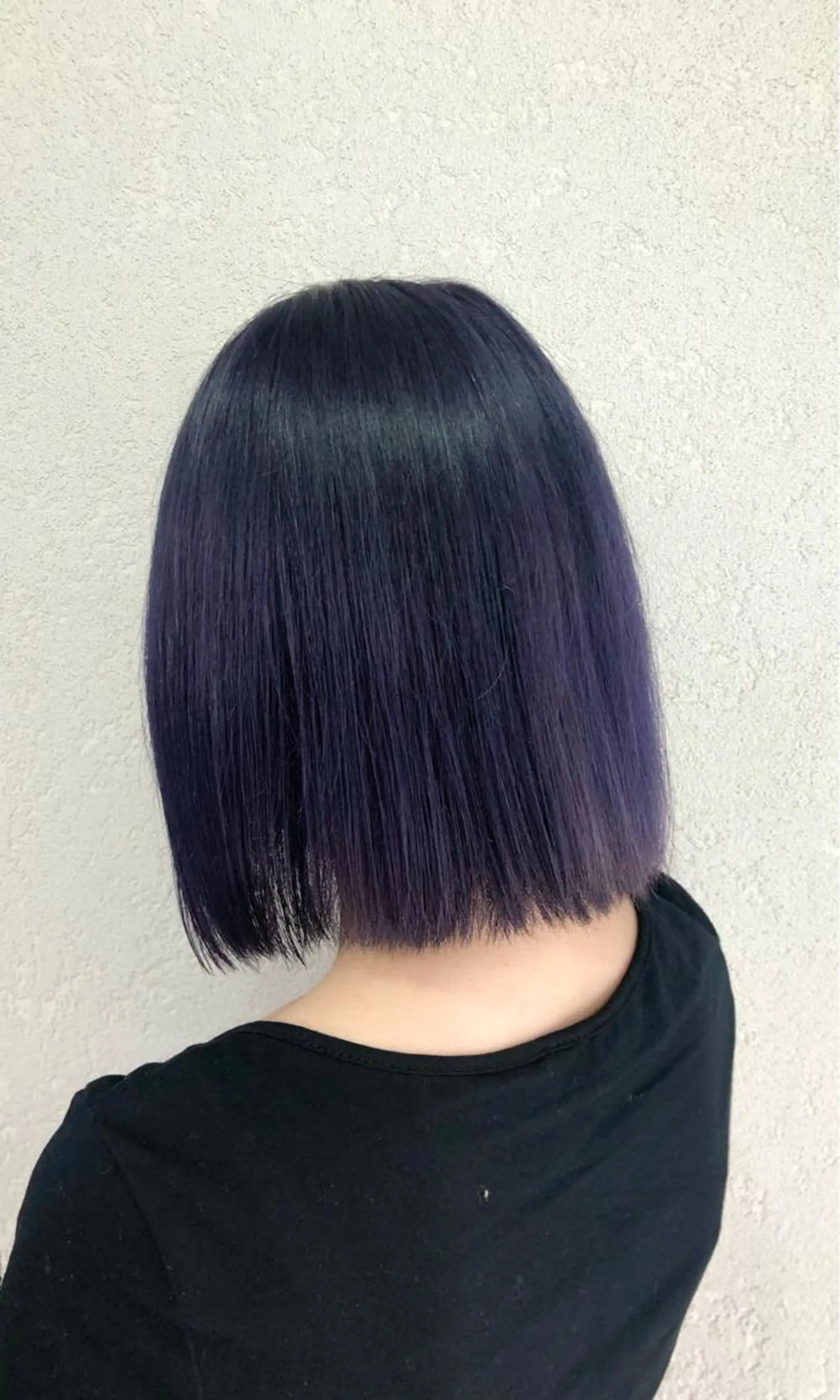 ミディアム カラー 黒髪 ブルーカラー ブルーブラック ブルージュ 韓国風カラー カット ヘアカラー トリートメント 髪質改善縮毛矯正× 艶髪カラー板垣智大のヘアスタイル