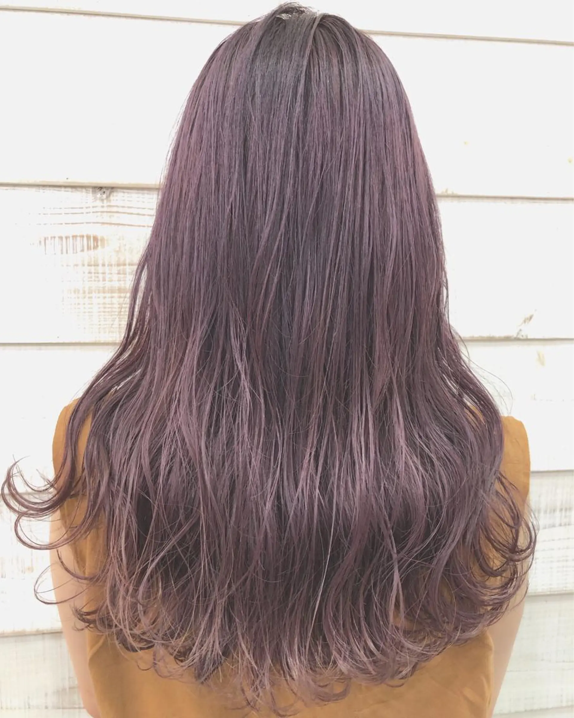 ロング カラー ヘアアレンジ 原宿レイヤーカット 渋谷【山本喜熙】のヘアスタイル