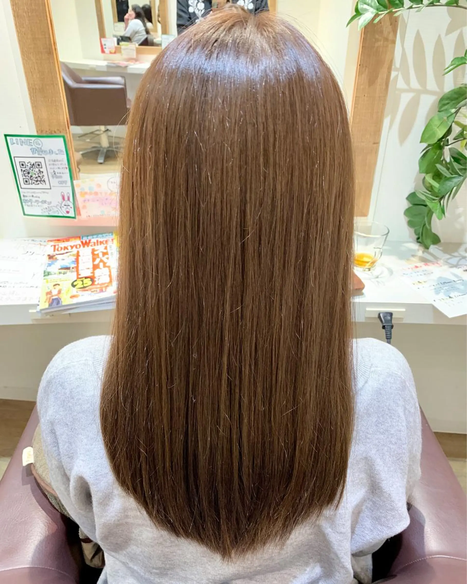 セミロング カラー ベージュカラー ショート×カラー 🦊堀米早紀【荻窪】のマツエク・マツパデザイン