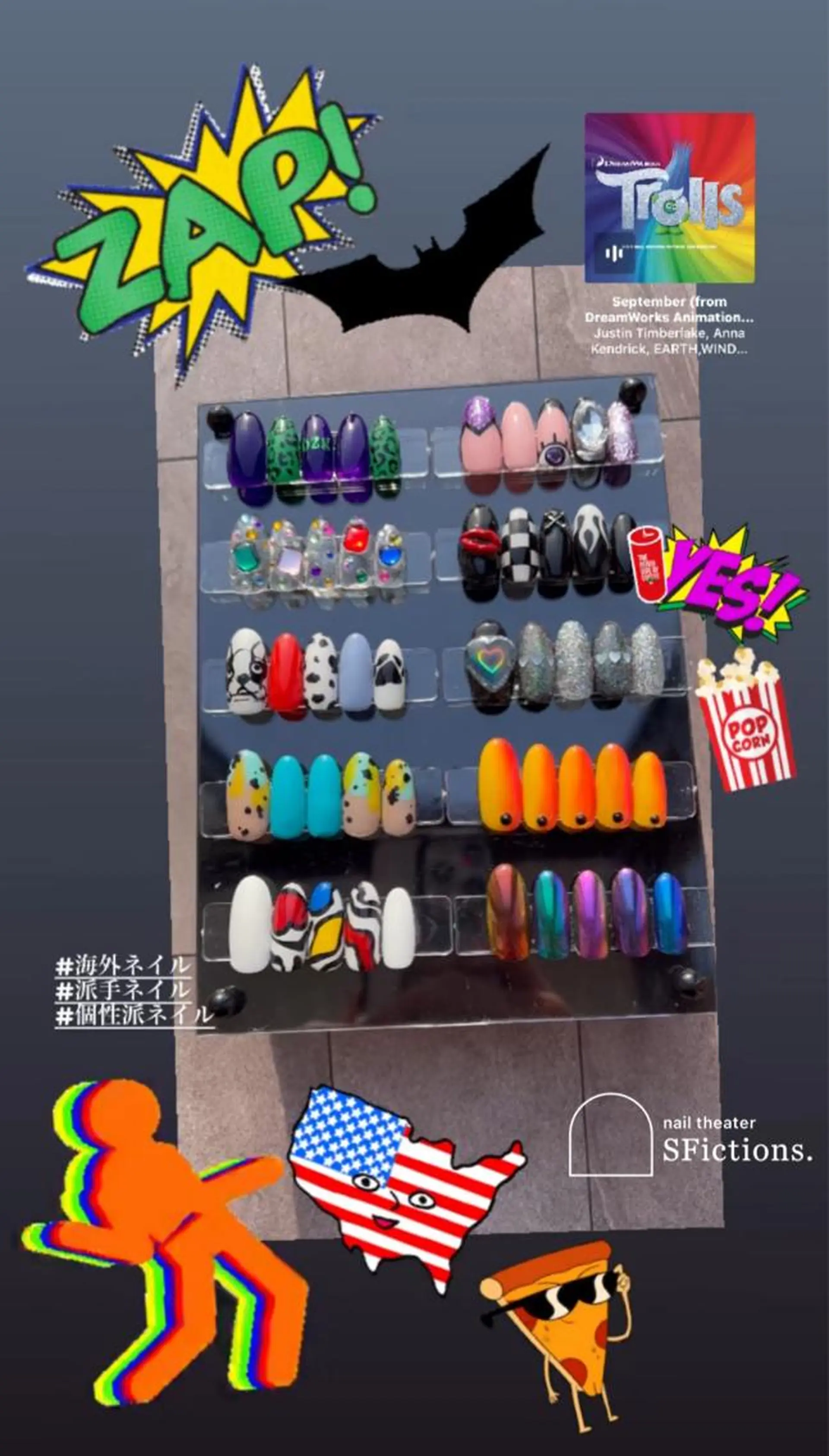 ネイル ハンドネイル 北名古屋　ネイル SFictions.のネイルデザイン